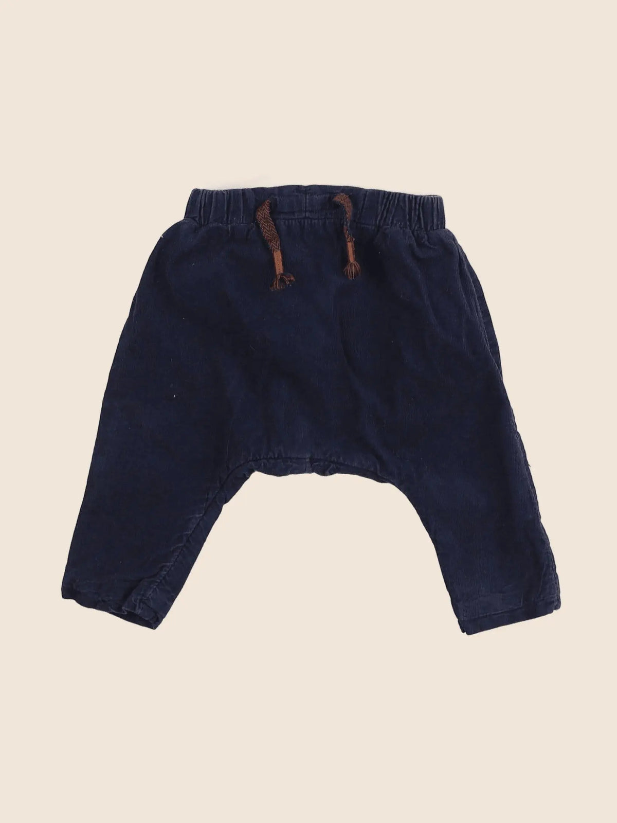H&M - sarouel bleu - 3 mois