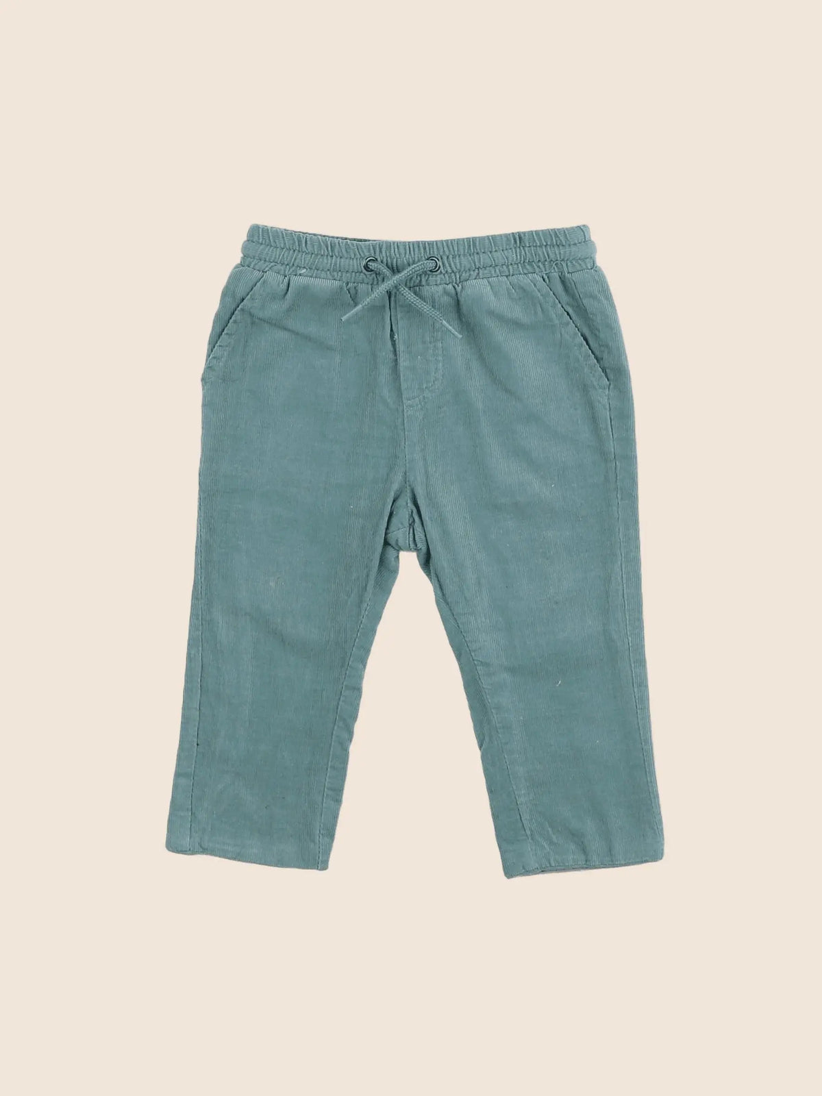 Vertbaudet - pantalon vert - 6 mois