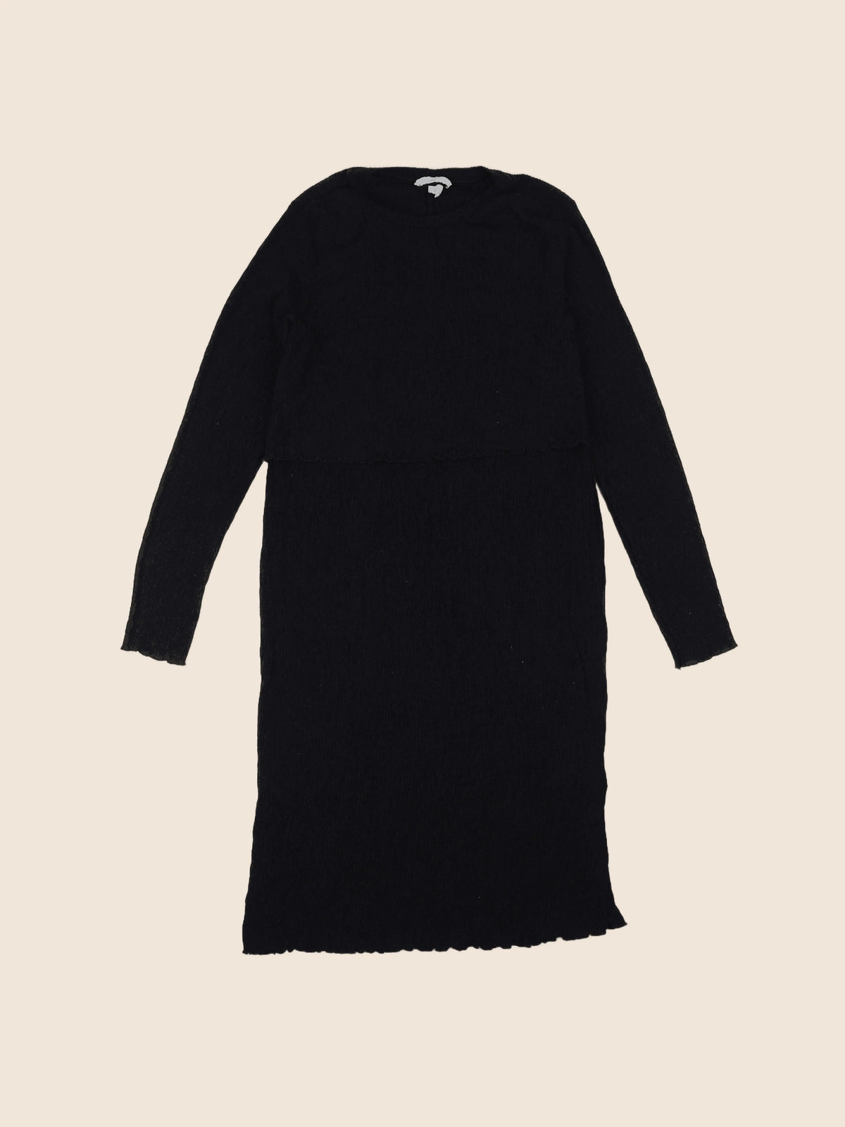H&M - robe grossesse gris - m