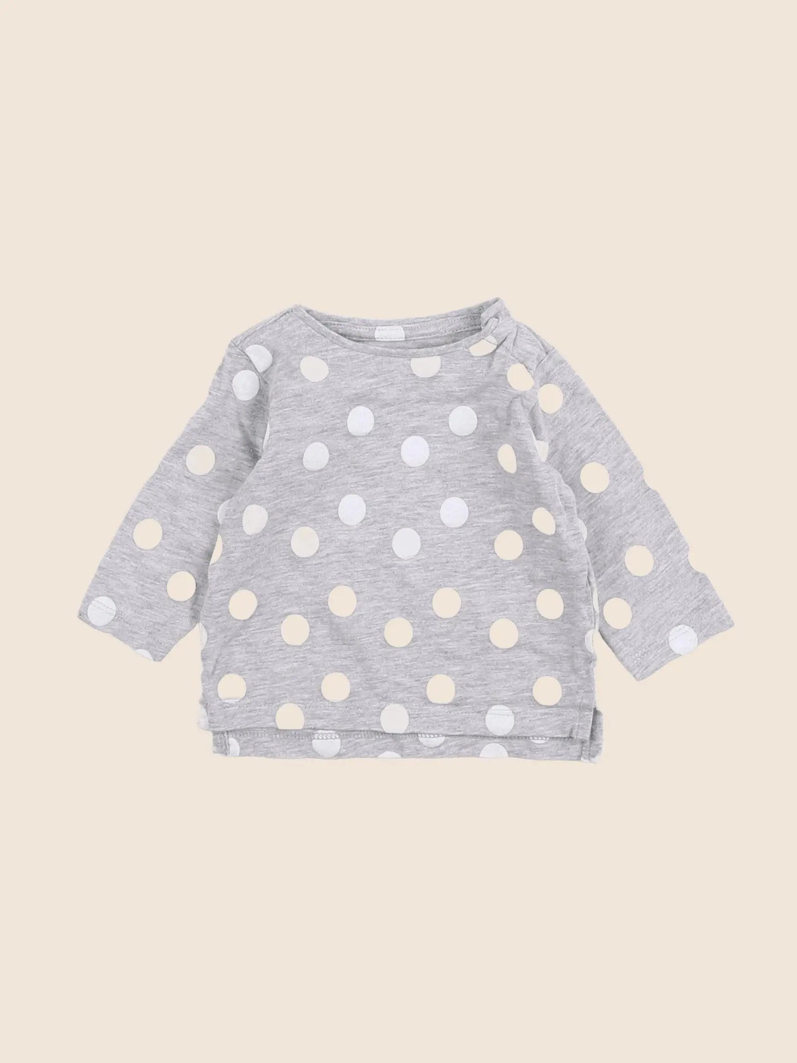 Vertbaudet - tee-shirt gris - 3 mois