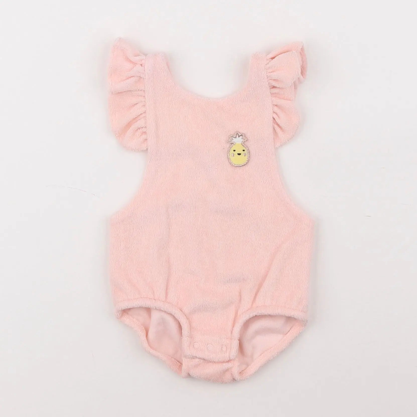 Vertbaudet - combinaison rose - 3 mois