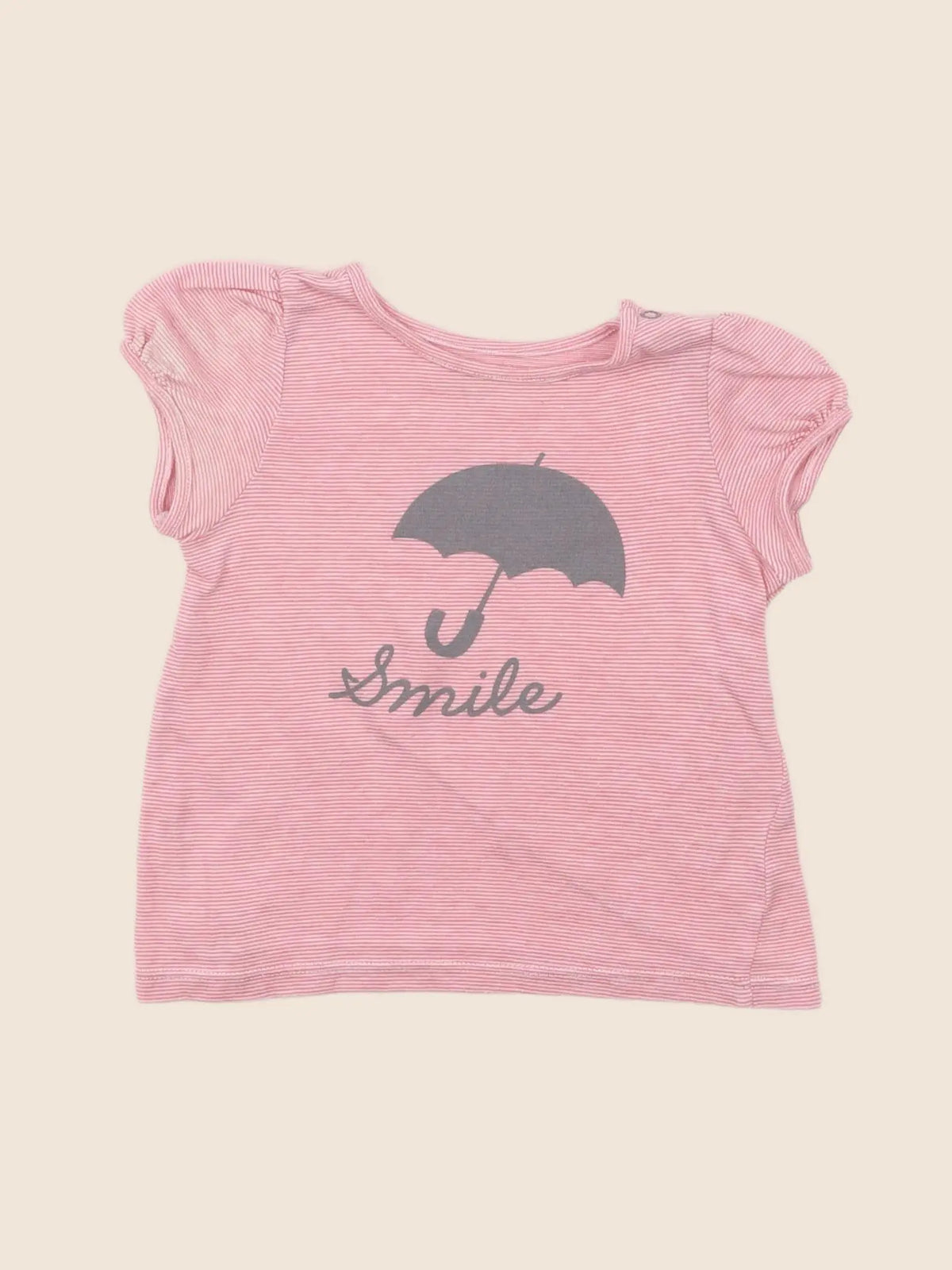 Boutchou - tee-shirt rouge - 6 mois
