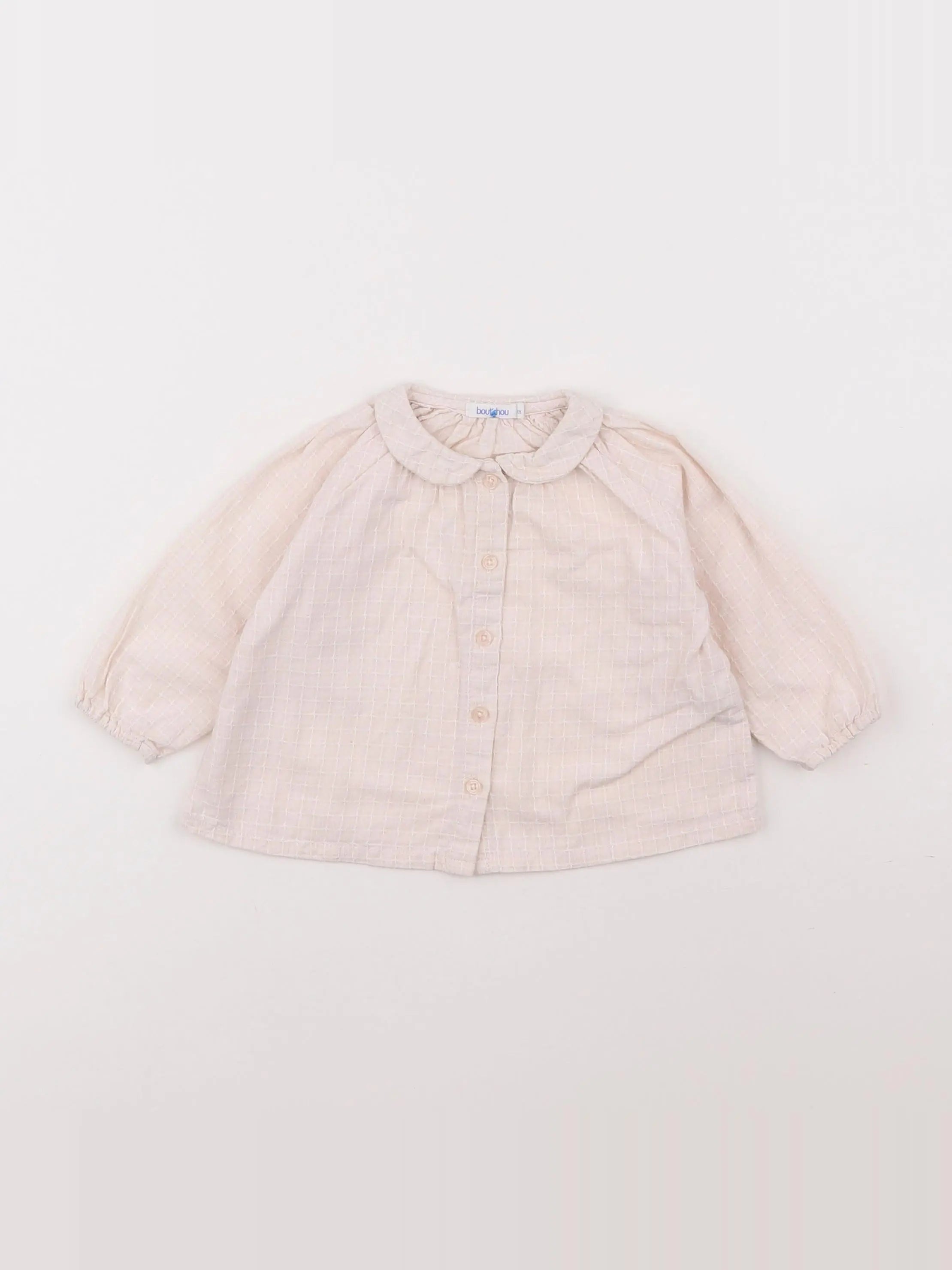 Boutchou - blouse rose - 6 mois