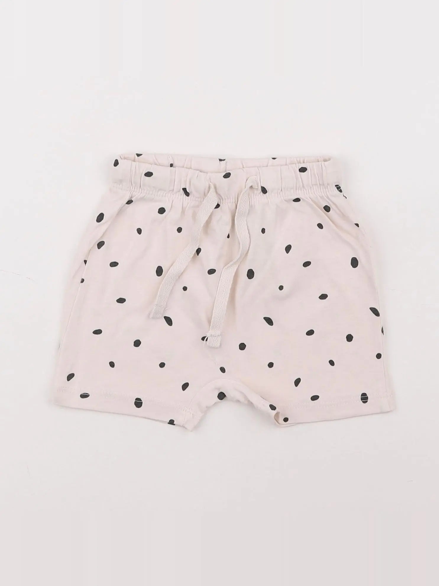 H&M - short beige - 6 mois