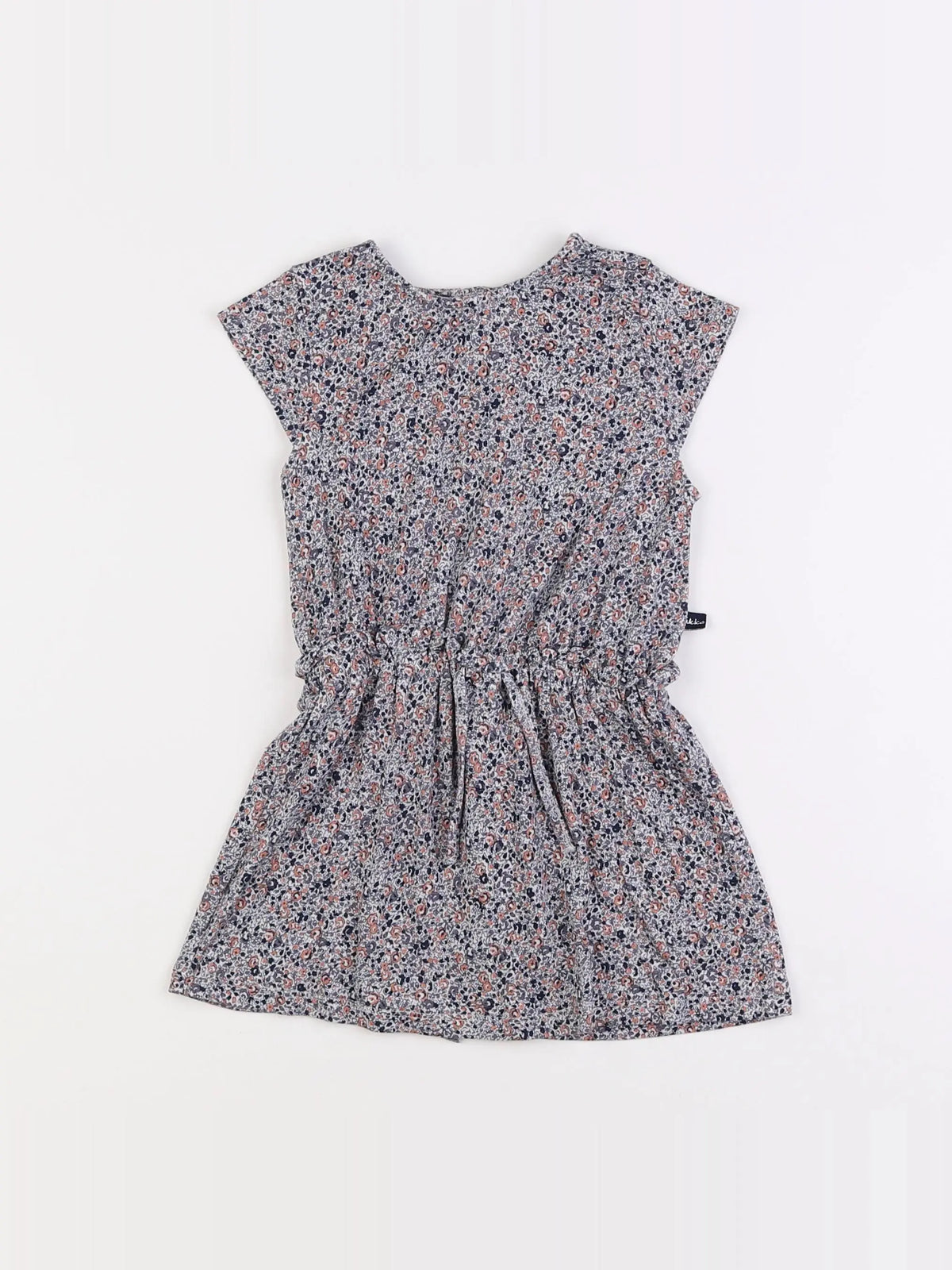 IKKS - robe bleu, rose - 2 ans