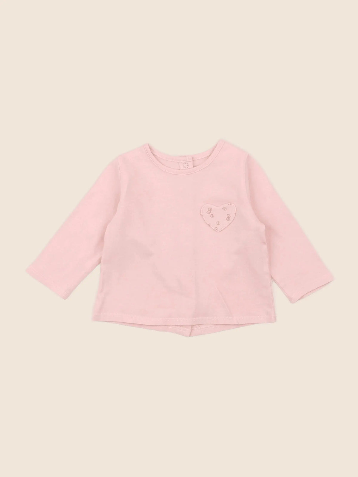 Vertbaudet - tee-shirt rose - 3 mois