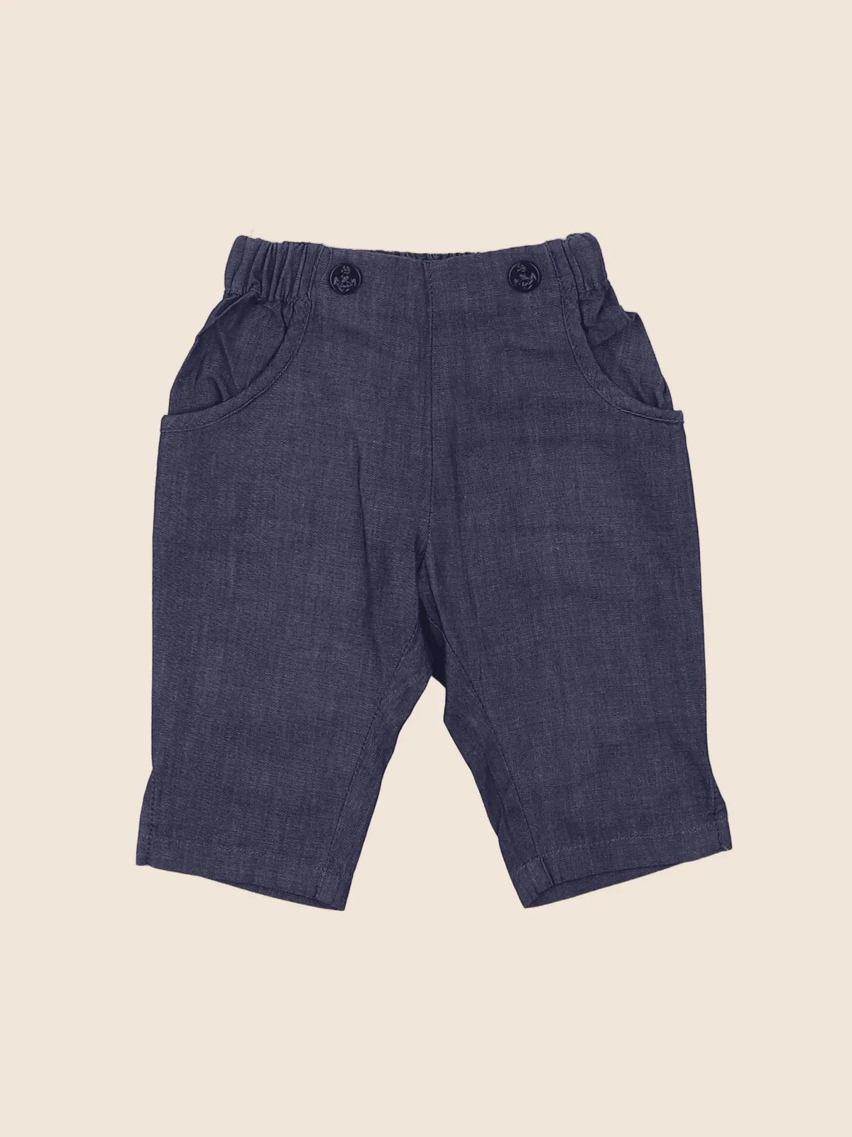 Jacadi - pantalon bleu - 6 mois