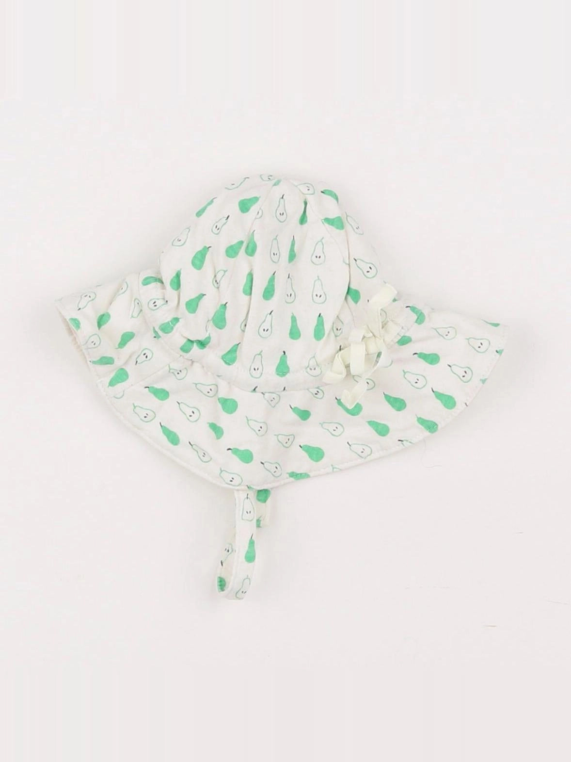 GAP - chapeau blanc - 0/3 mois