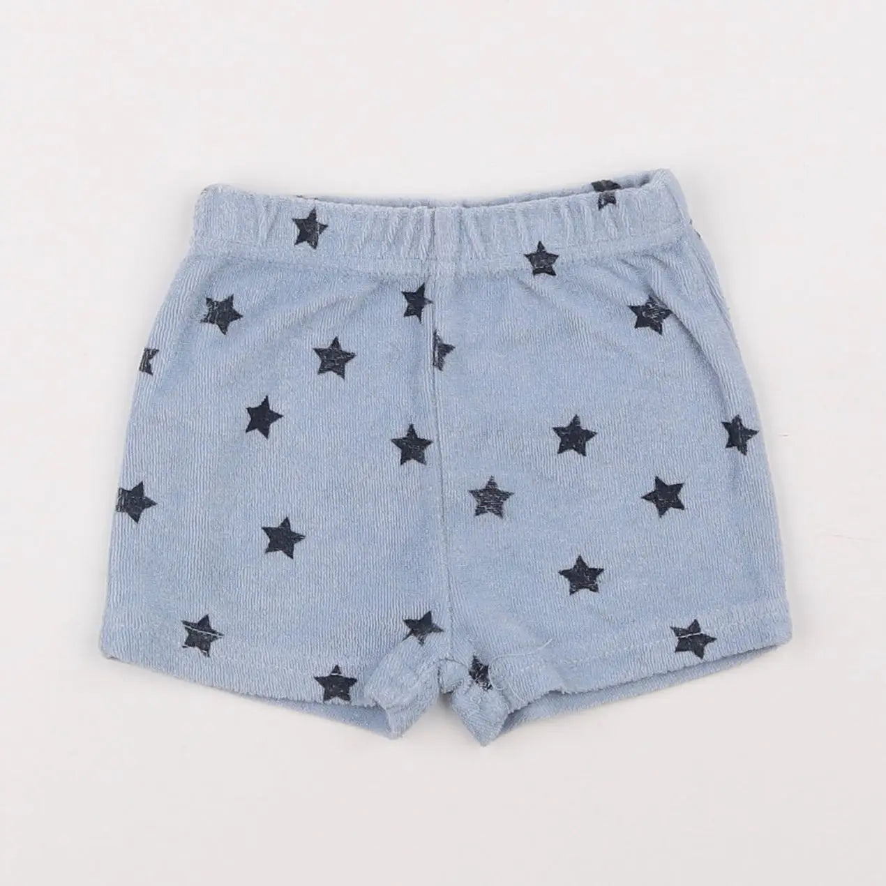 Vertbaudet - short bleu - 6 mois