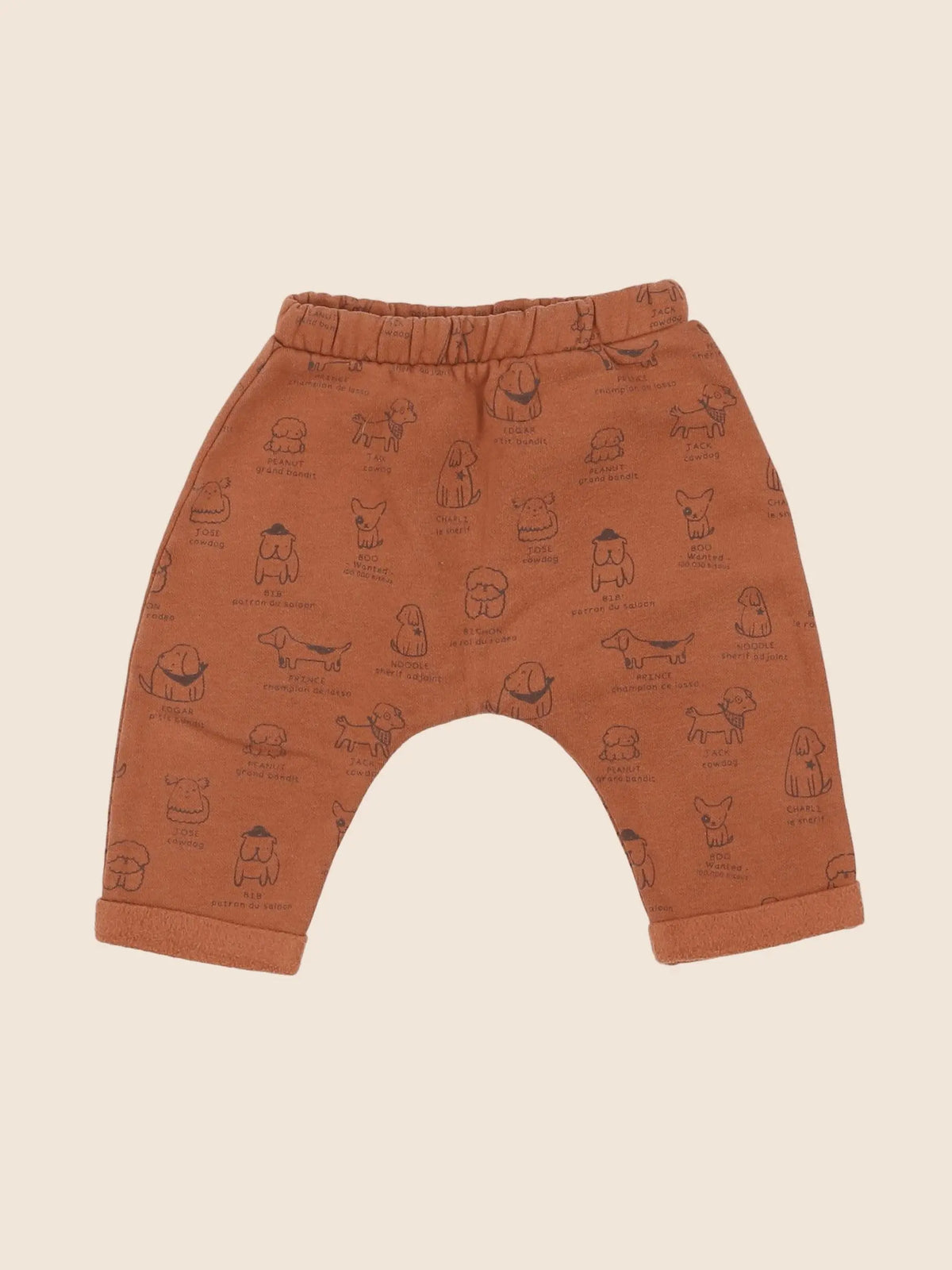 Vertbaudet - pantalon marron - 6 mois