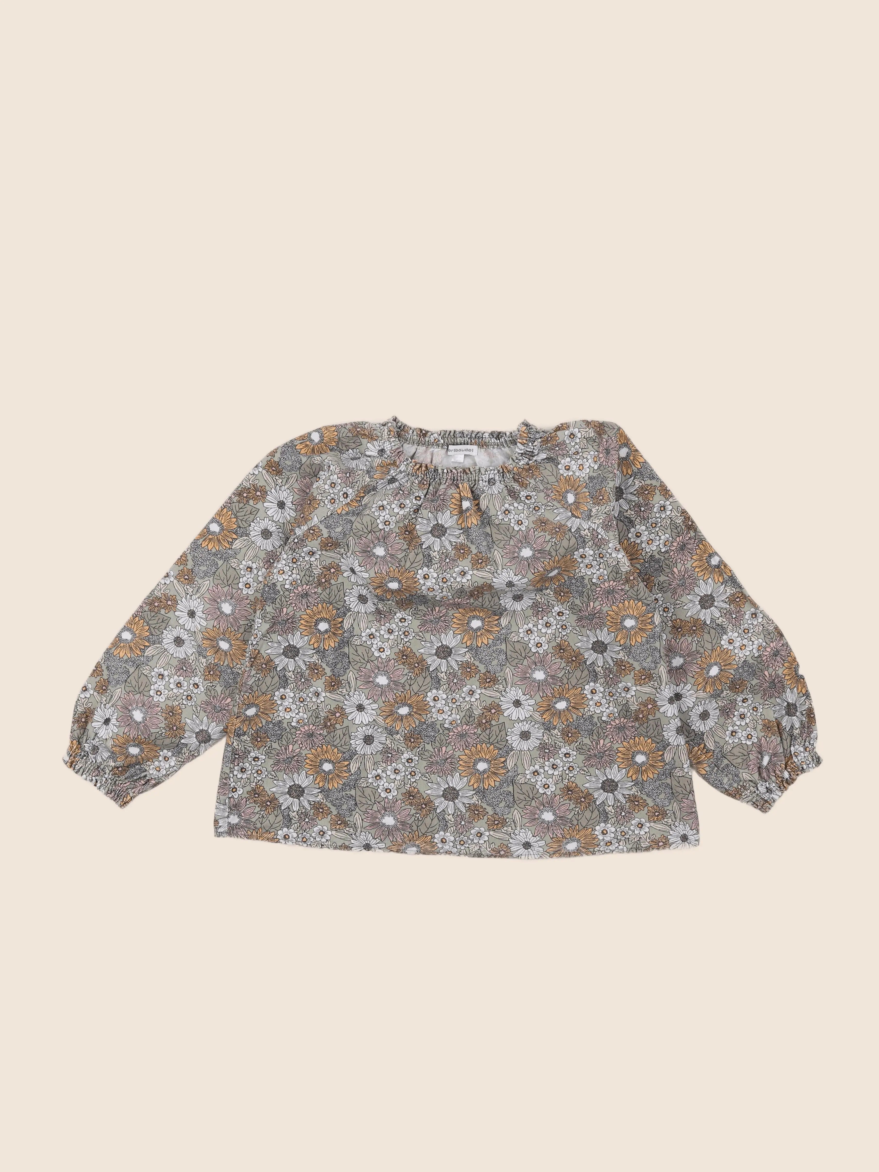 Vertbaudet - blouse multicolore - 9 ans