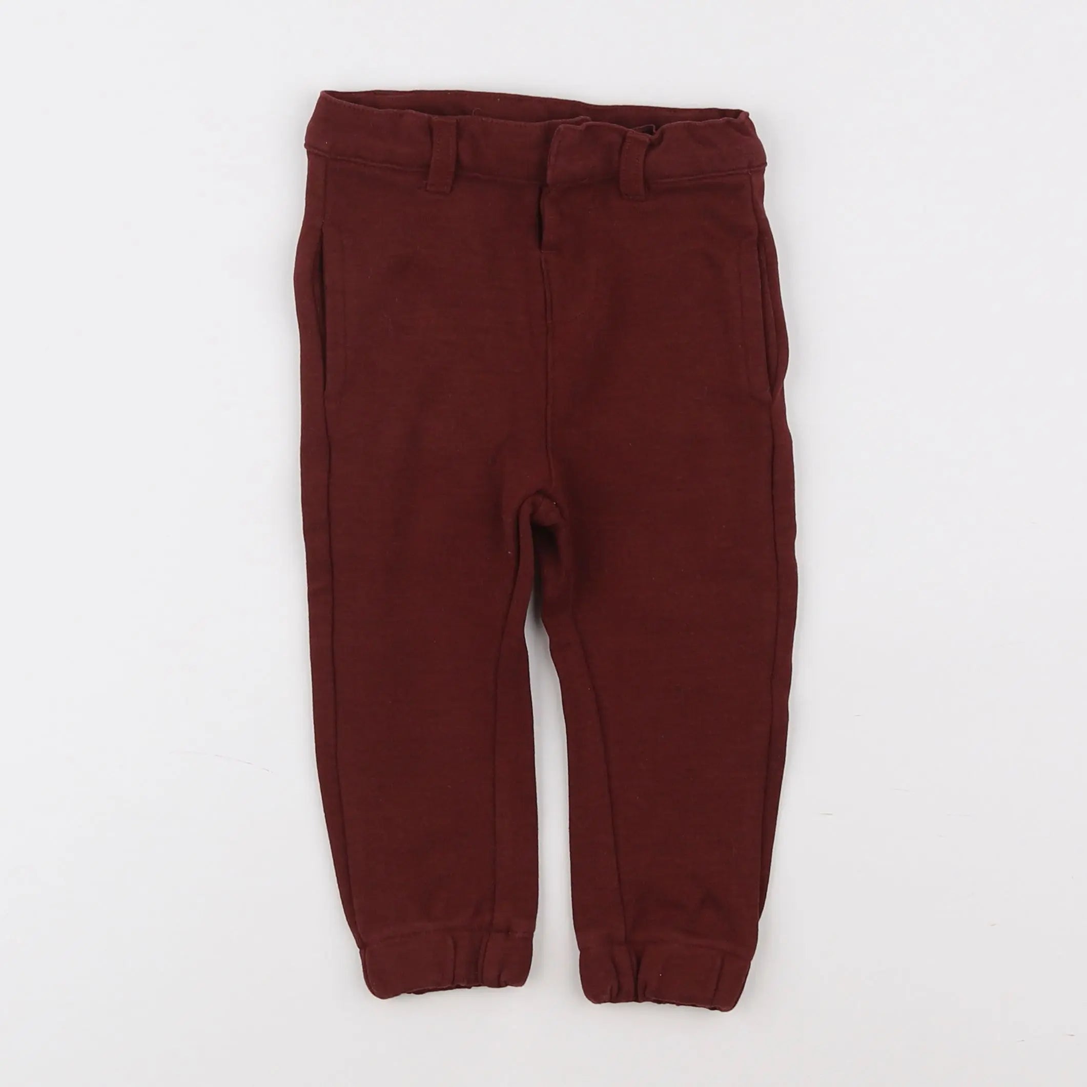 Vertbaudet - pantalon rouge - 18 mois