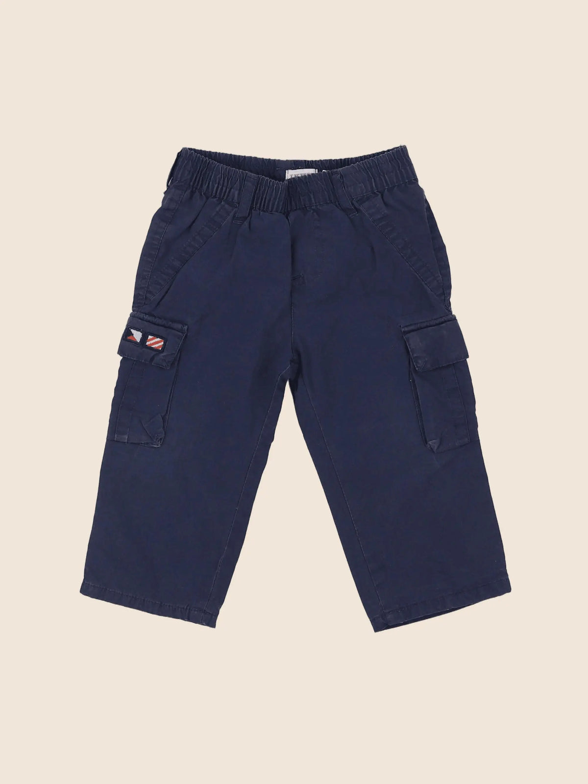 IKKS - pantalon bleu - 12 mois