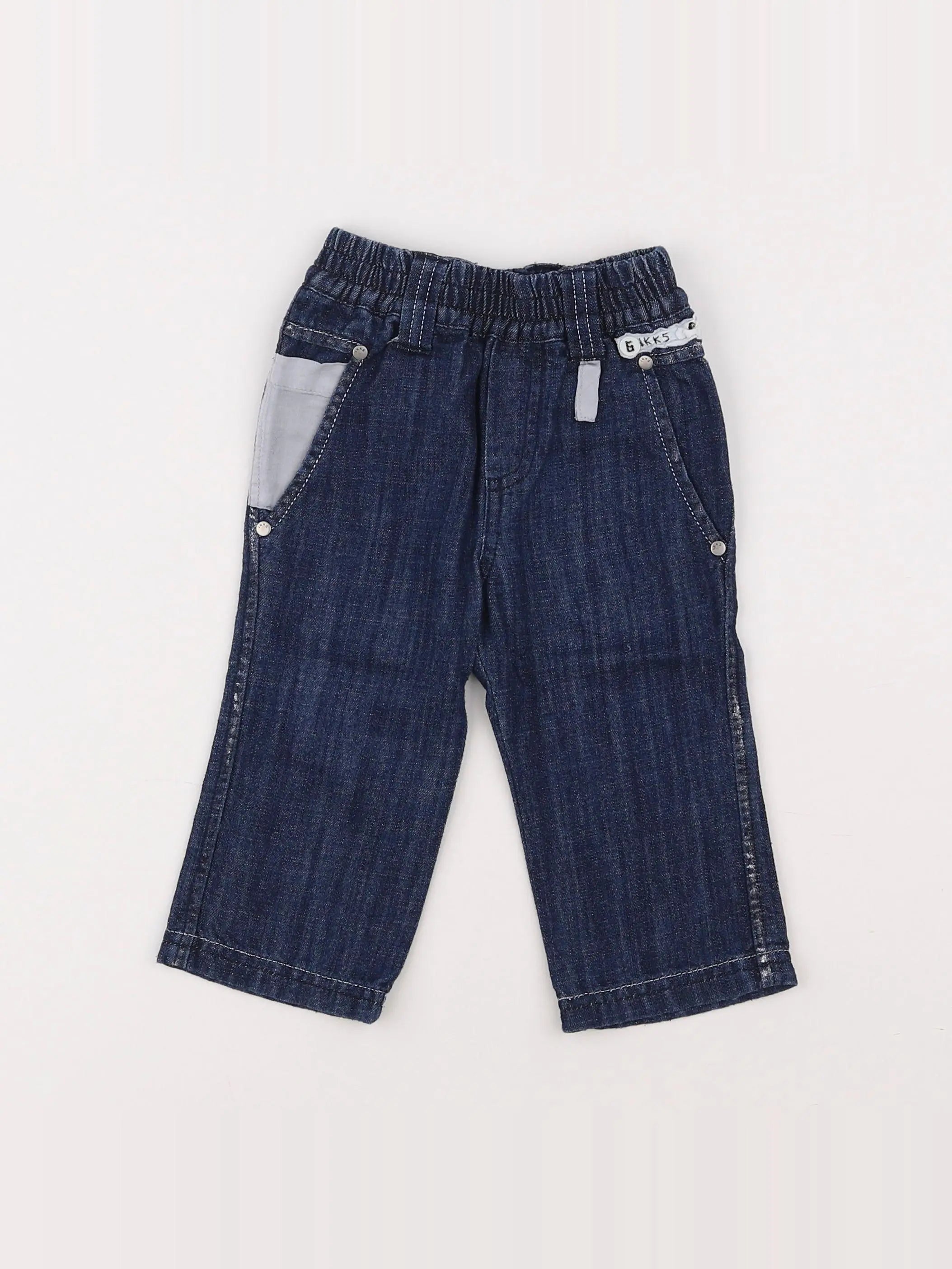 IKKS - jean bleu - 12 mois