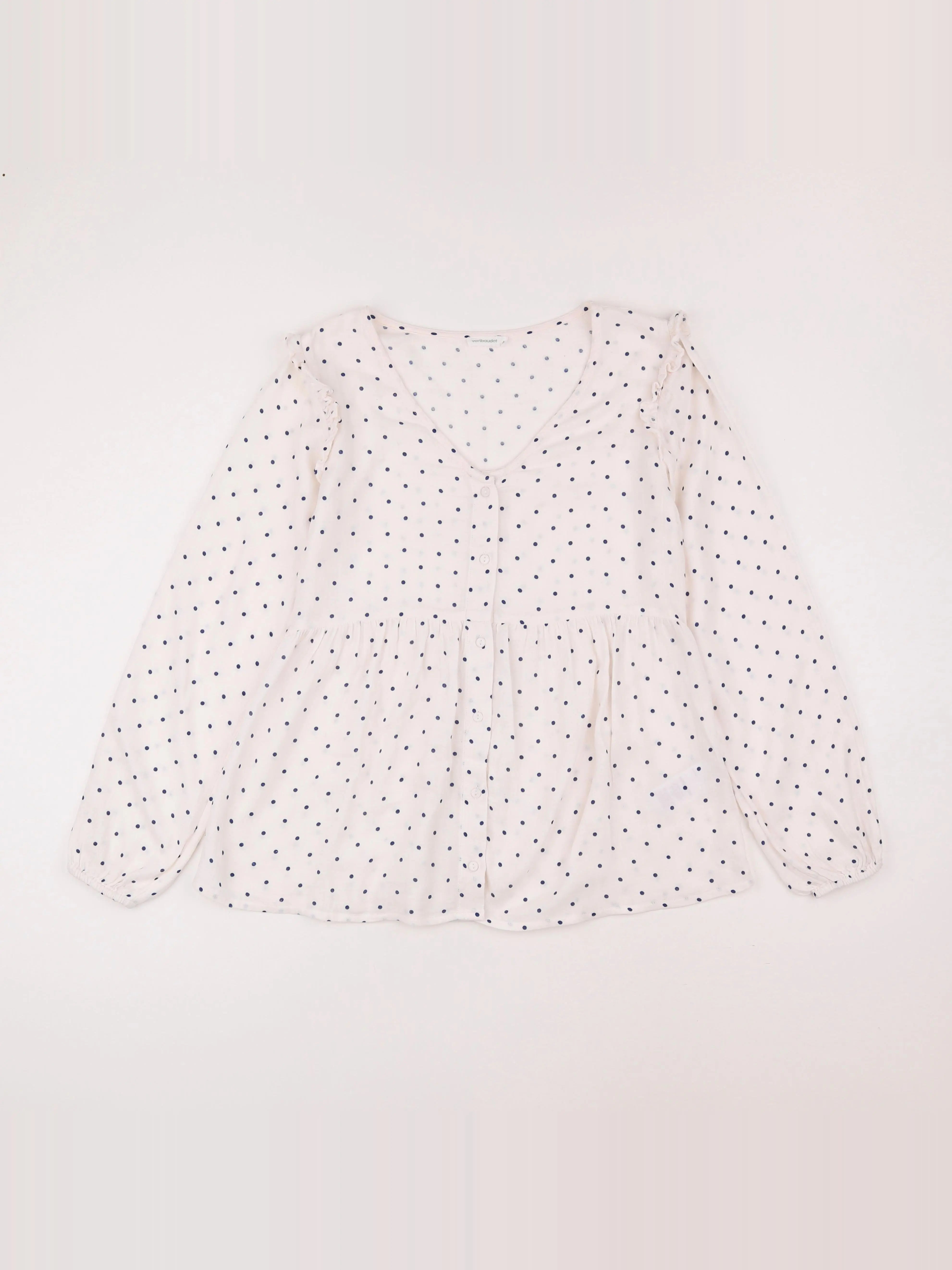 Vertbaudet - blouse grossesse bleu - 34