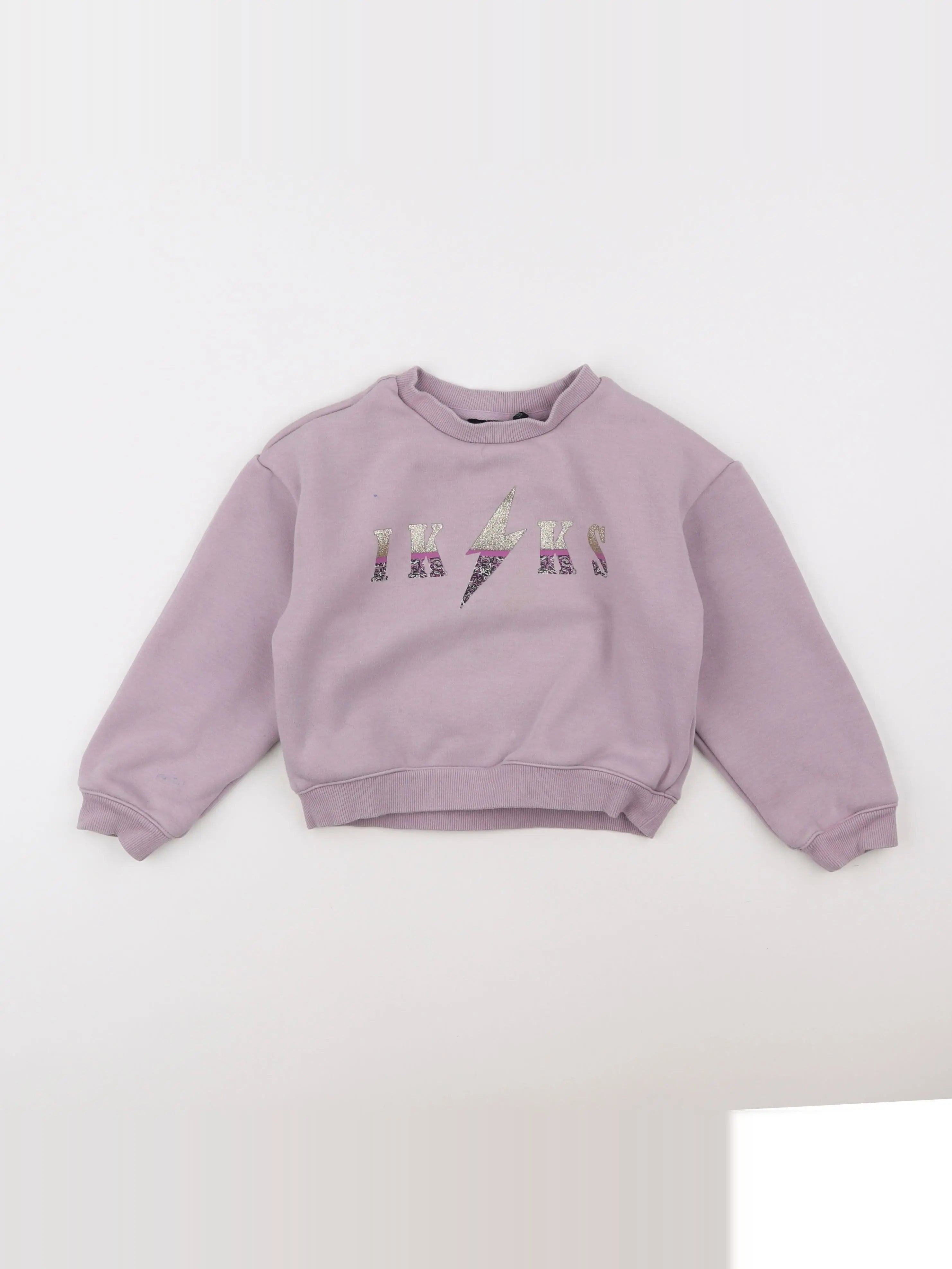 IKKS - sweat violet - 6 ans