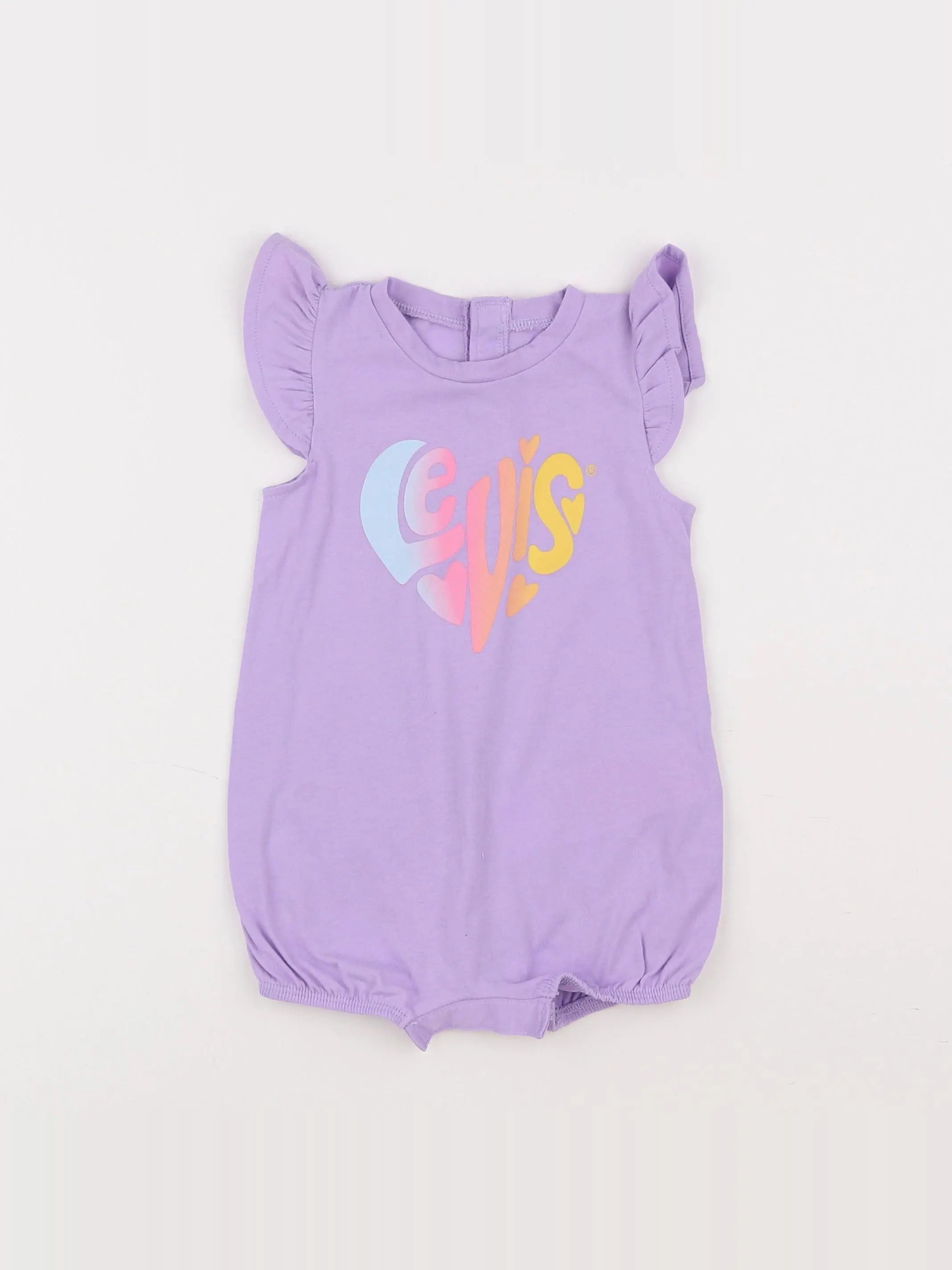 Levi's - combinaison violet - 12 mois