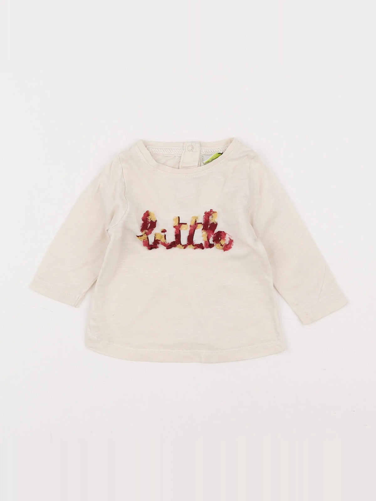 Tape à l'oeil - tee-shirt beige - 3 mois