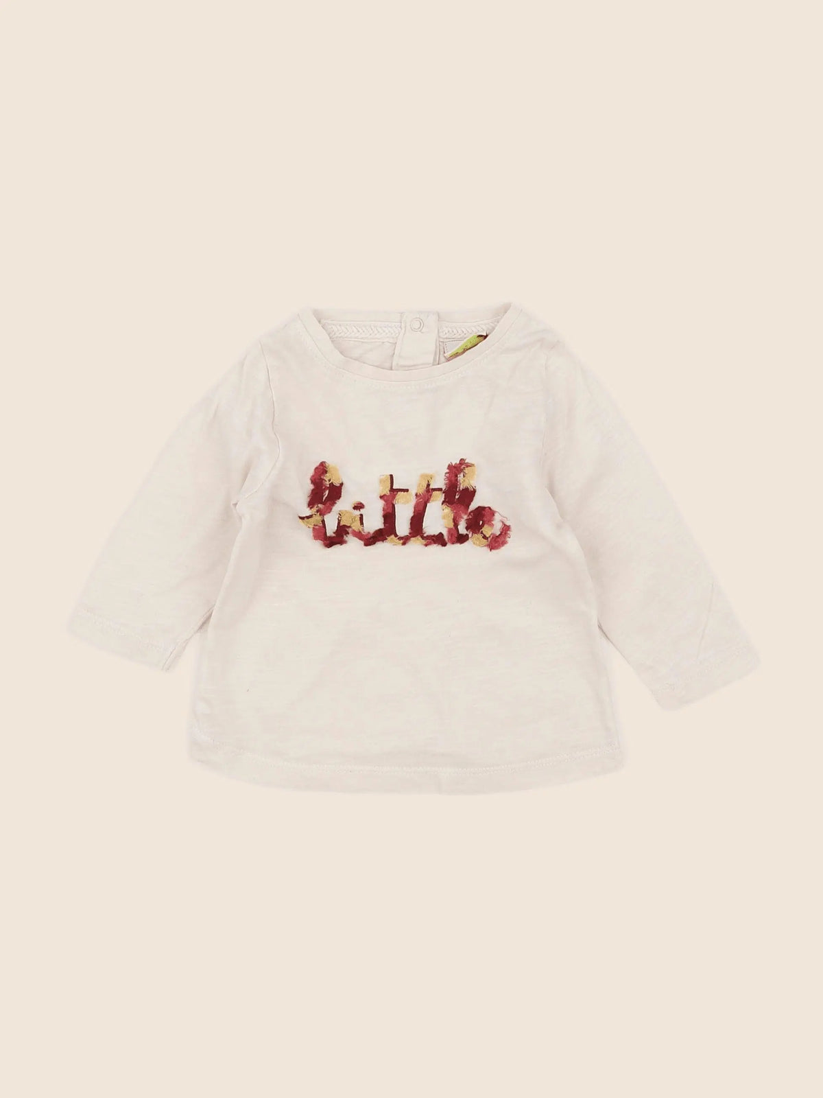 Tape à l'oeil - tee-shirt beige - 3 mois