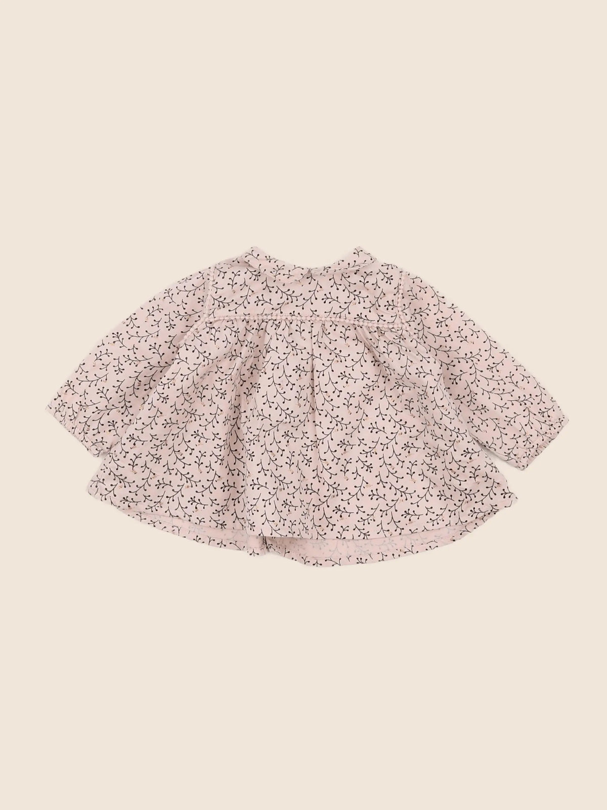 Boutchou - blouse noir, rose - 3 mois