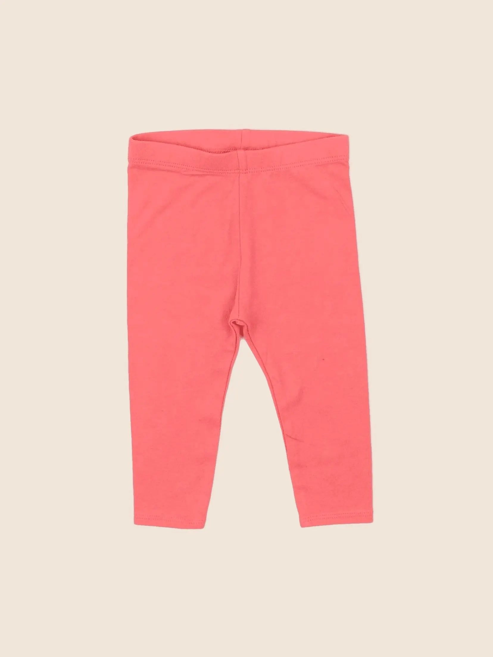 Vertbaudet - legging orange - 6 mois