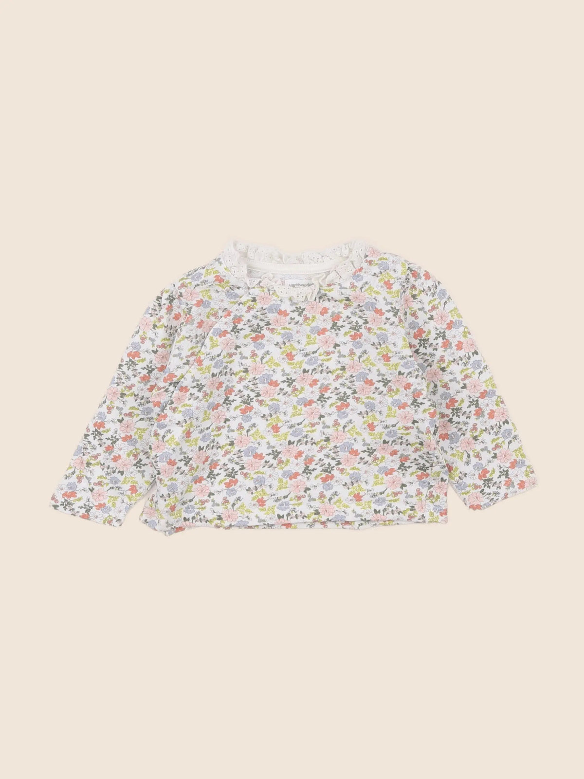Vertbaudet - tee-shirt multicolore - 6 mois