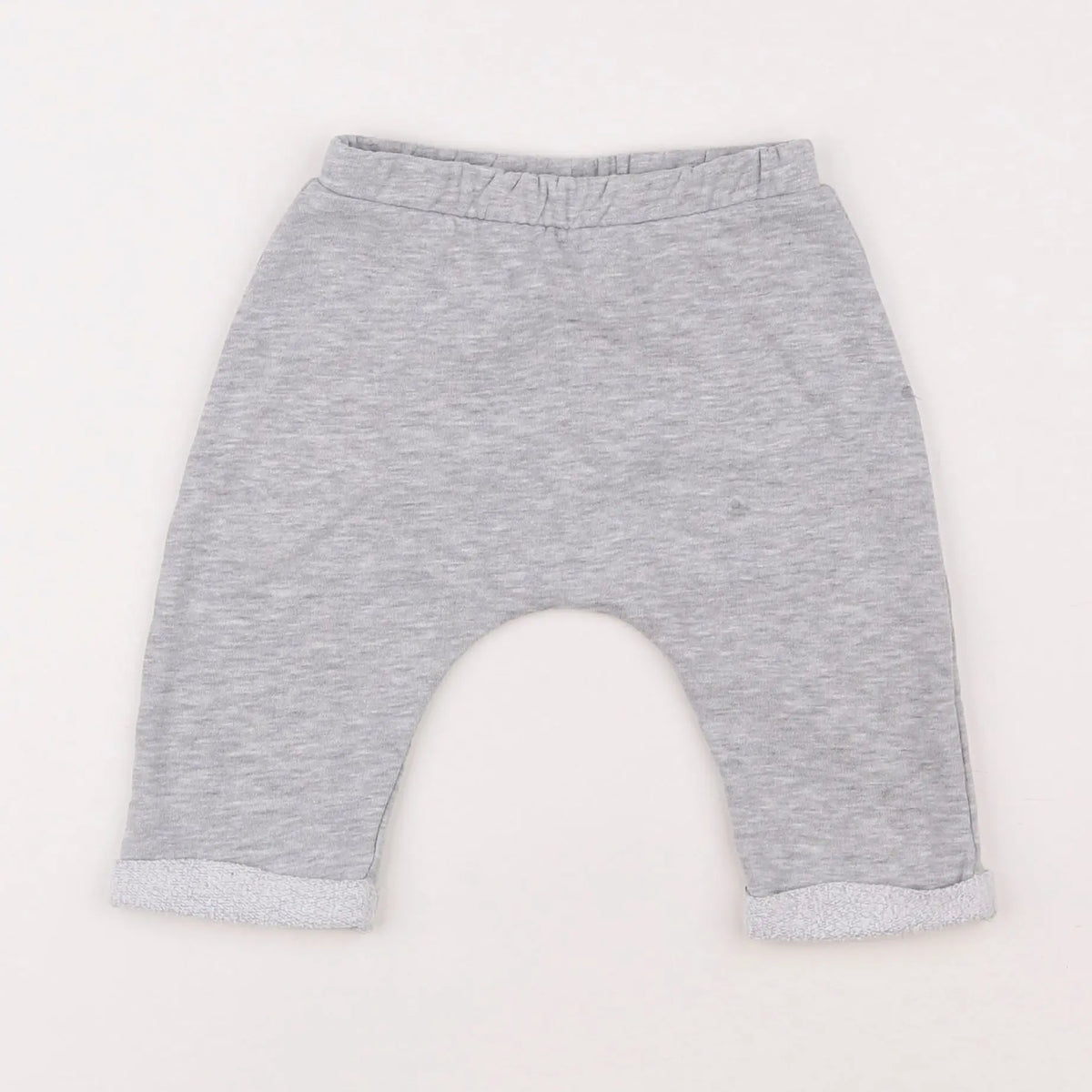 Vertbaudet - sarouel gris - 6 mois
