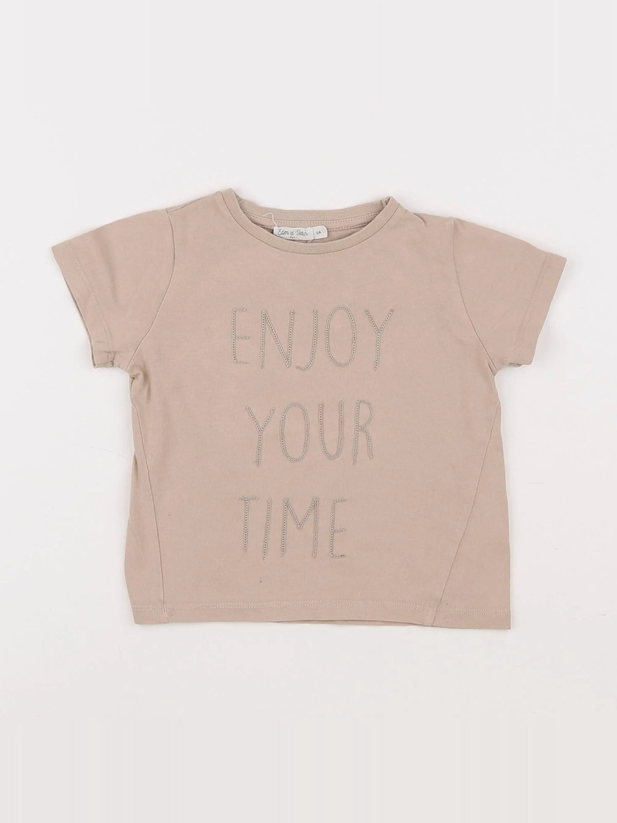 Eden & Victor - tee-shirt beige - 2 ans