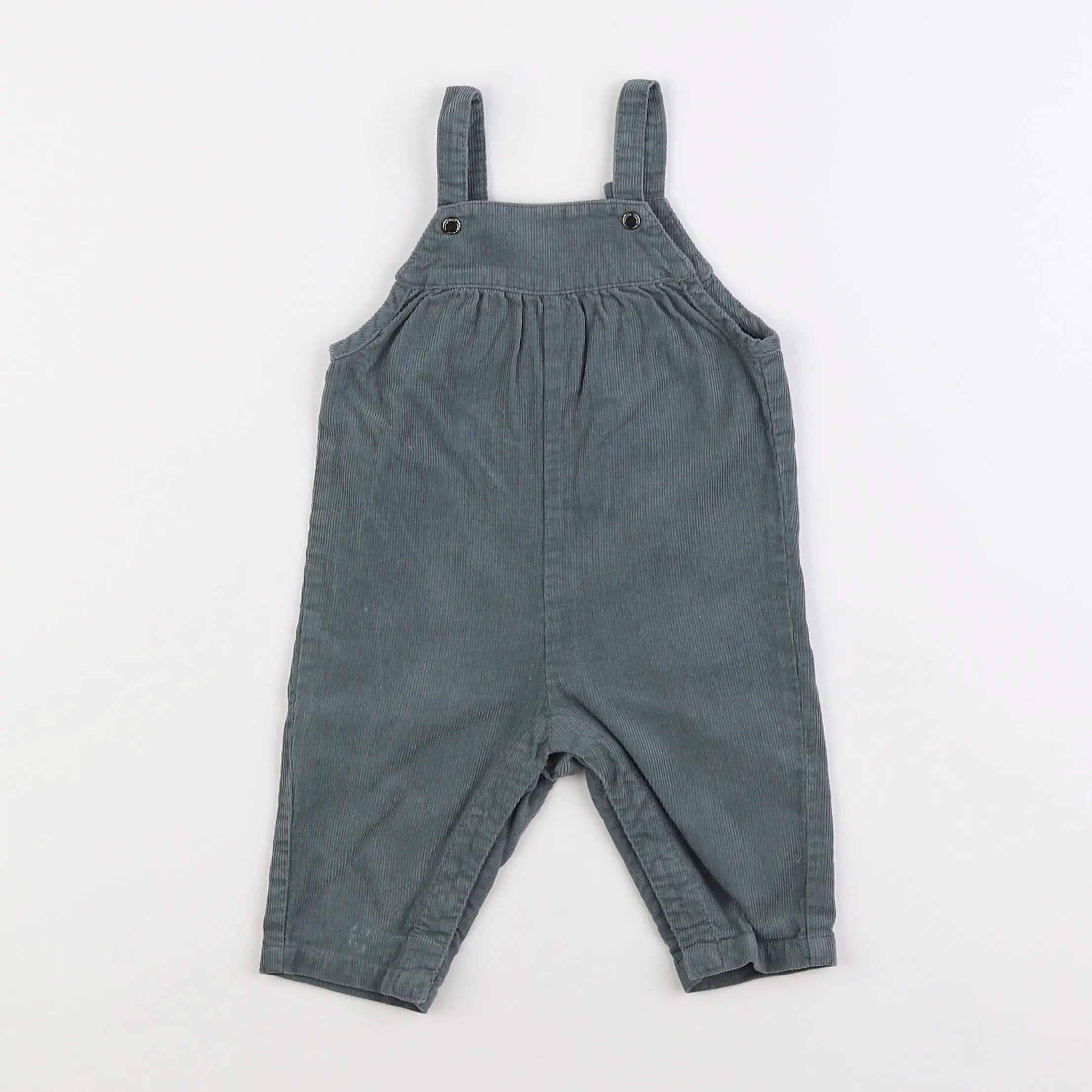 Vertbaudet - salopette vert - 6 mois