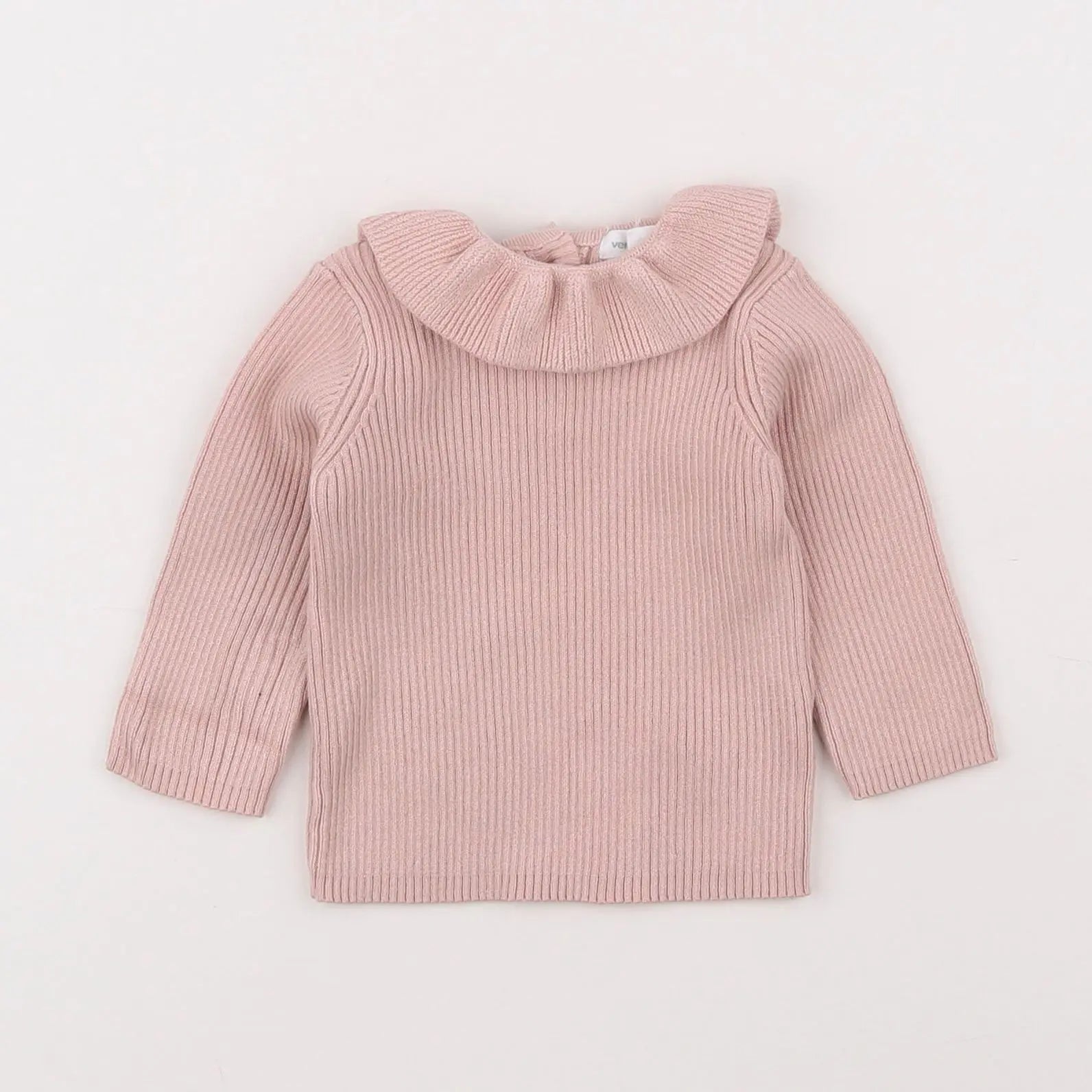 Vertbaudet - pull rose - 3 mois