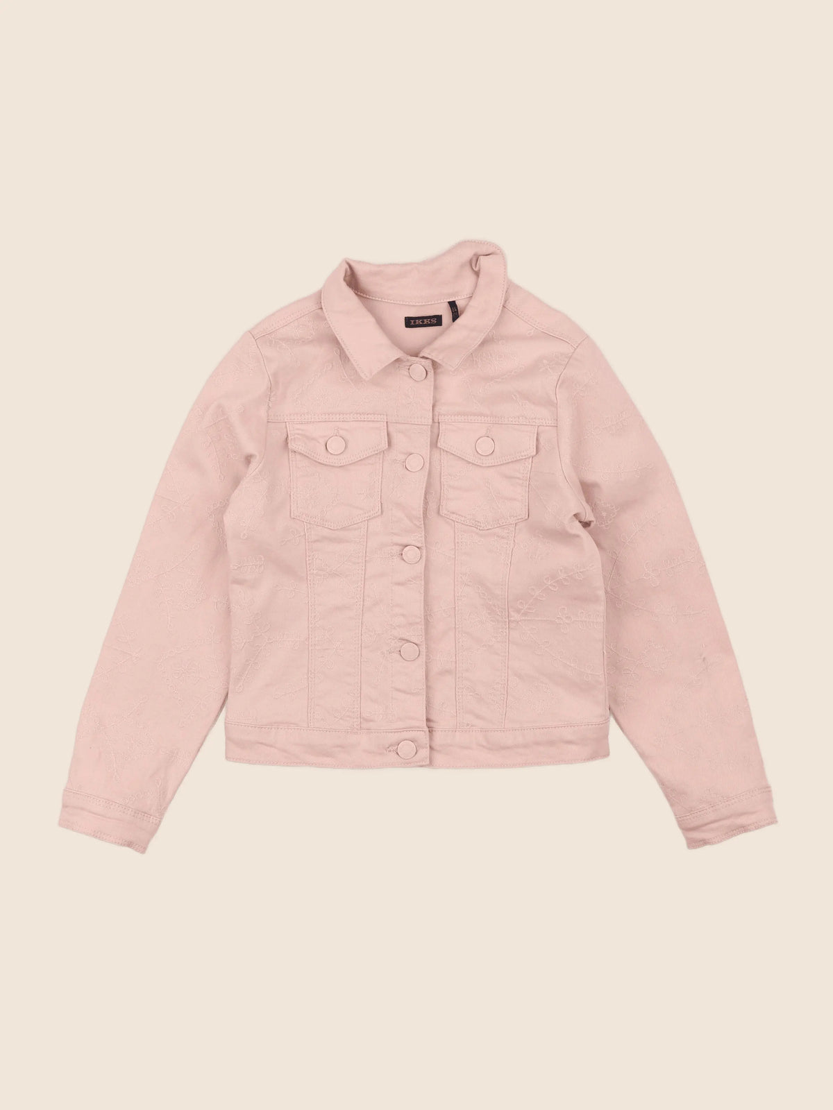 IKKS - veste rose - 8 ans