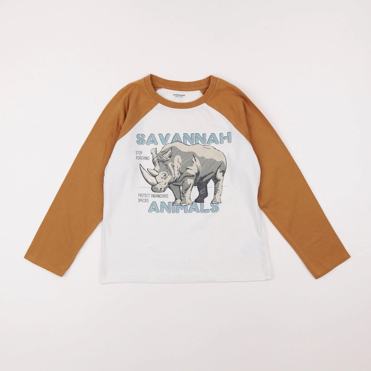 Vertbaudet - tee-shirt blanc - 10 ans