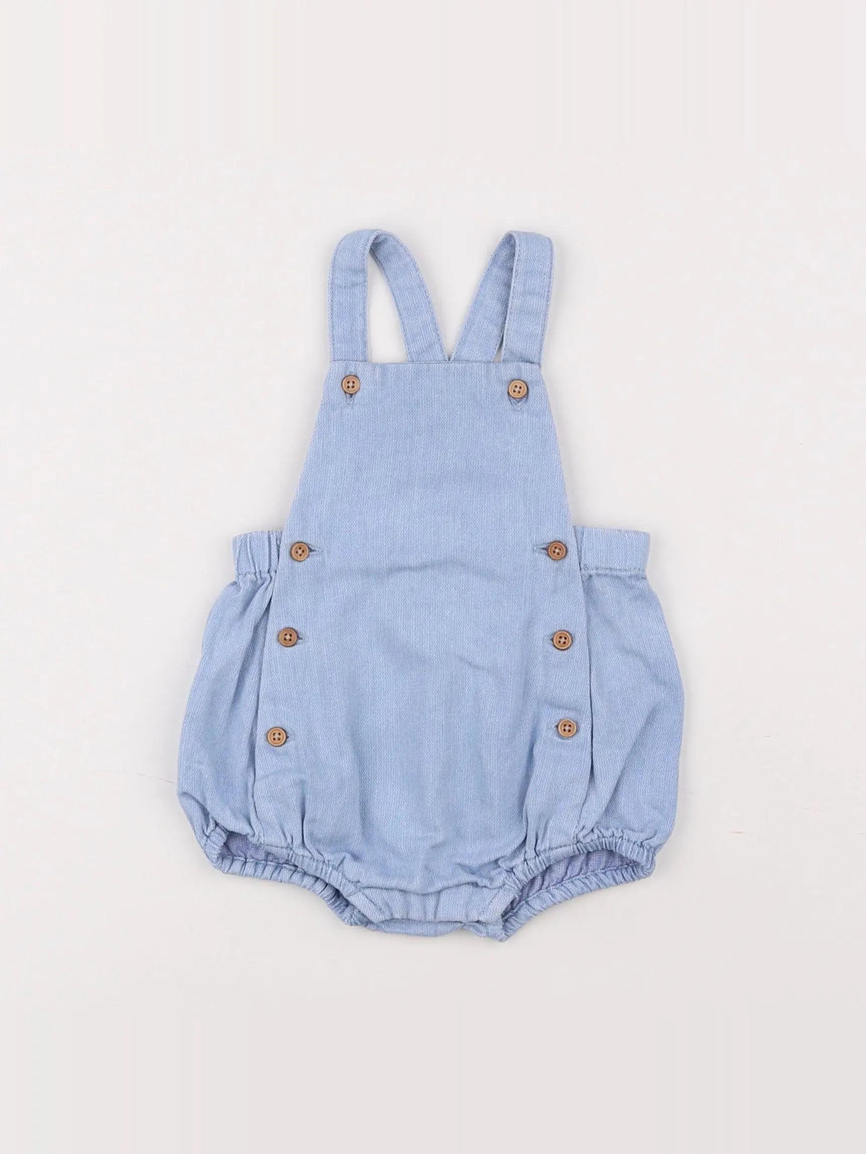 Boutchou - combinaison bleu - 3 mois