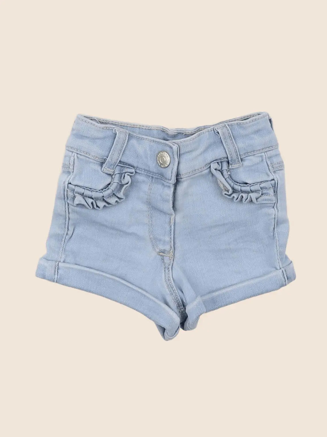 Tape à l'oeil - short bleu - 3 mois