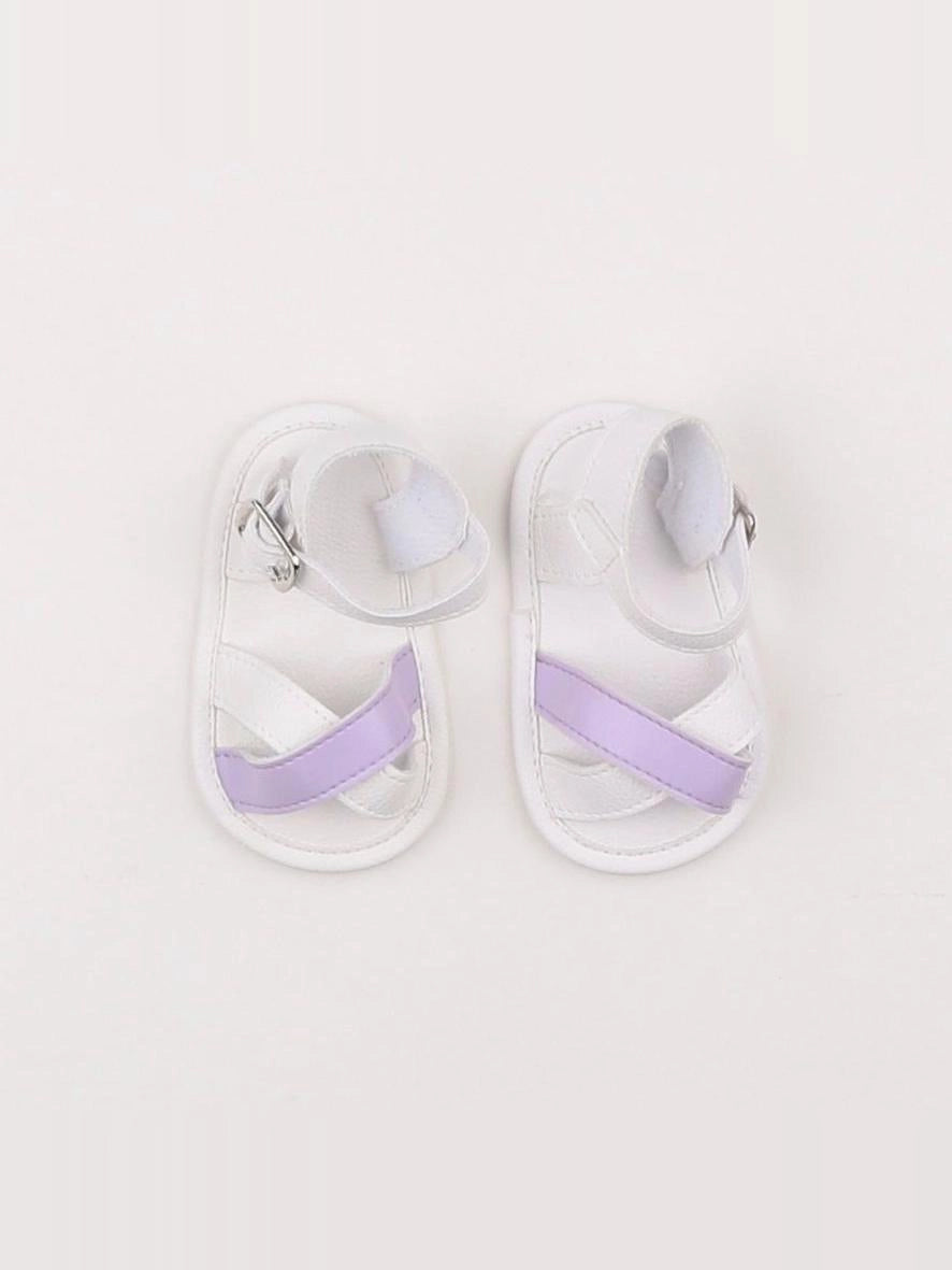 My Baby Factory - chaussons blanc - pointure 17