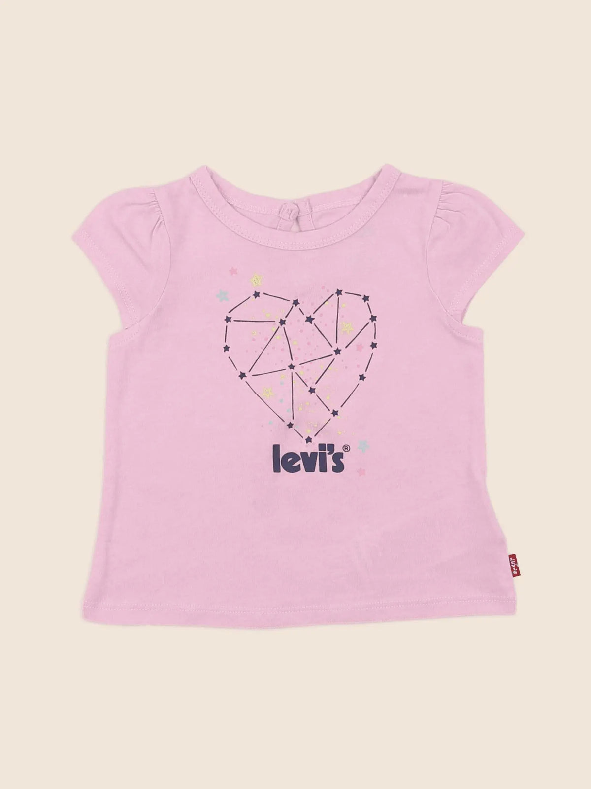 Levi's - tee-shirt rose - 12 mois