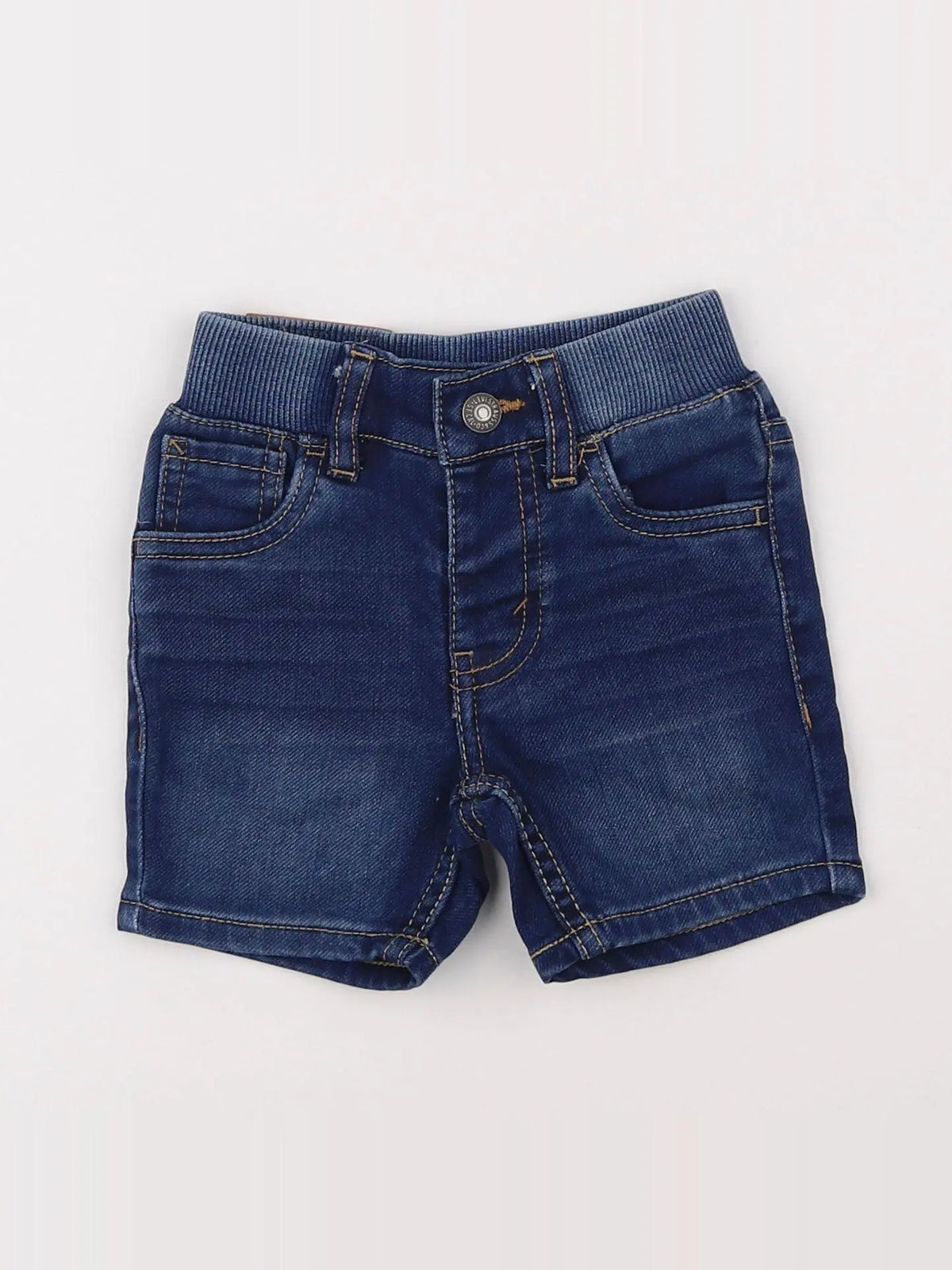 Levi's - short bleu - 12 mois