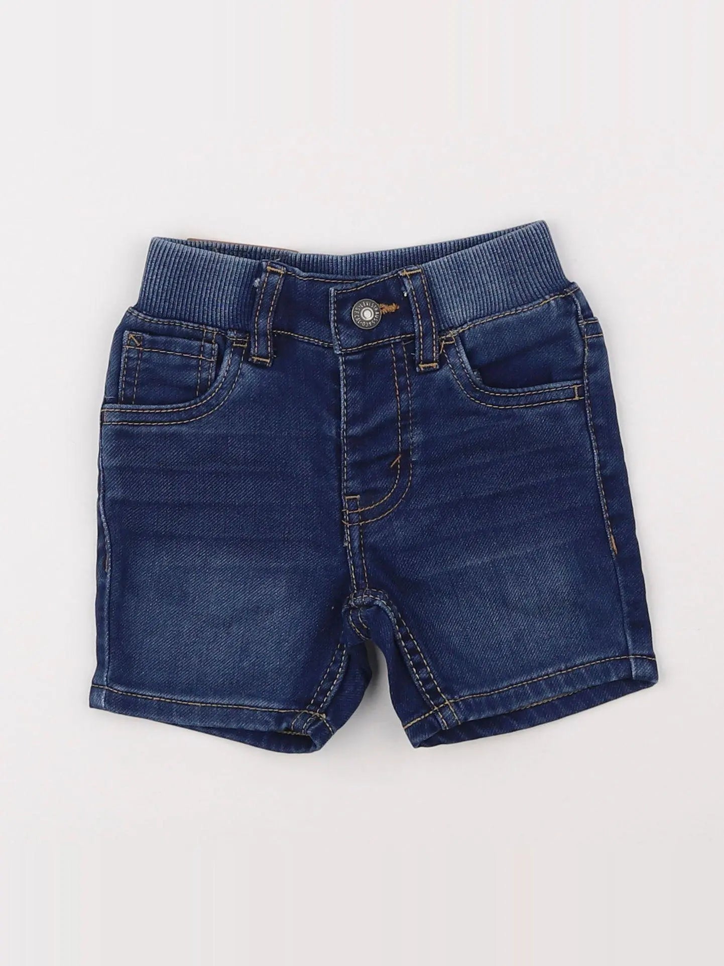 Levi's - short bleu - 12 mois