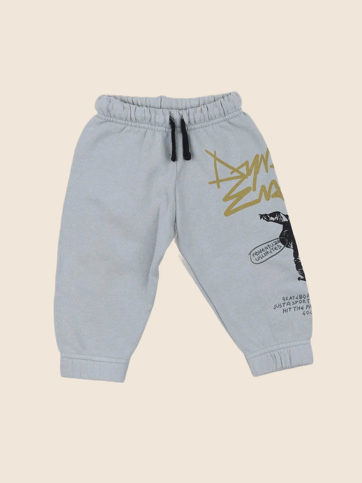 Zara - jogging bleu - 9/12 mois