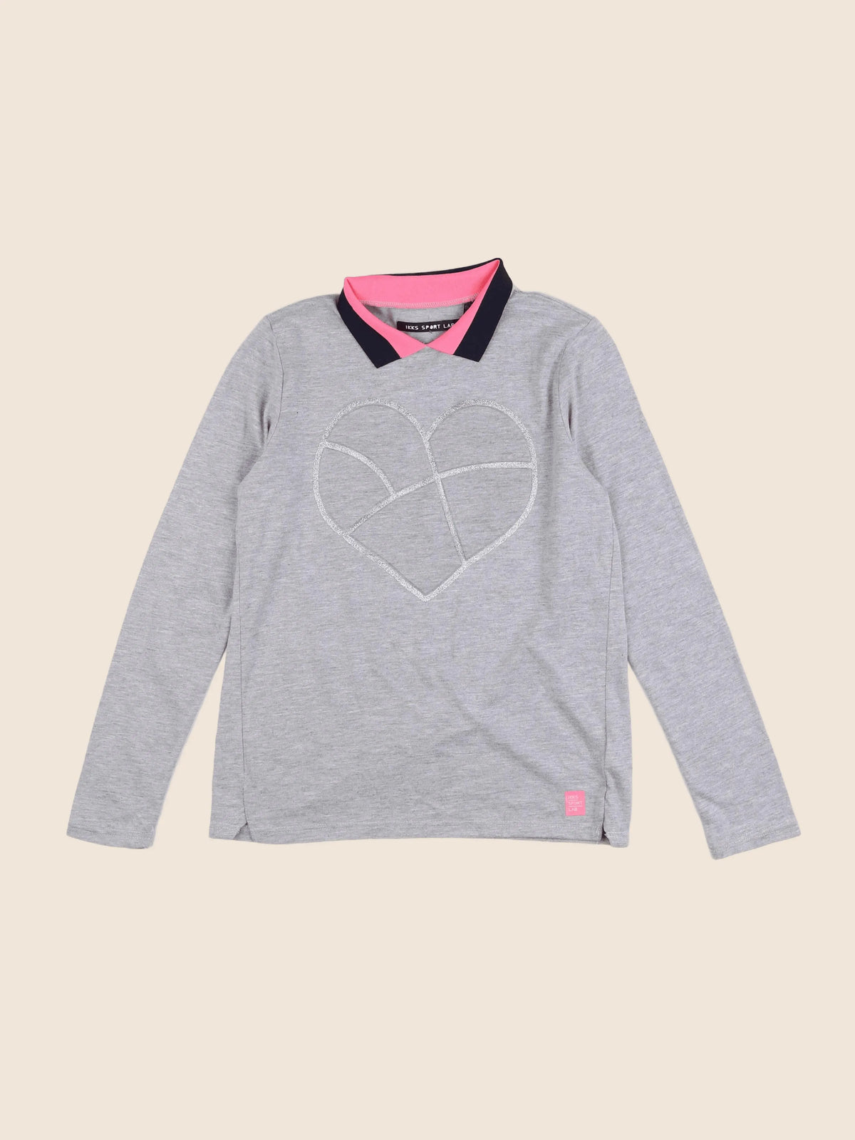 IKKS - polo gris - 12 ans