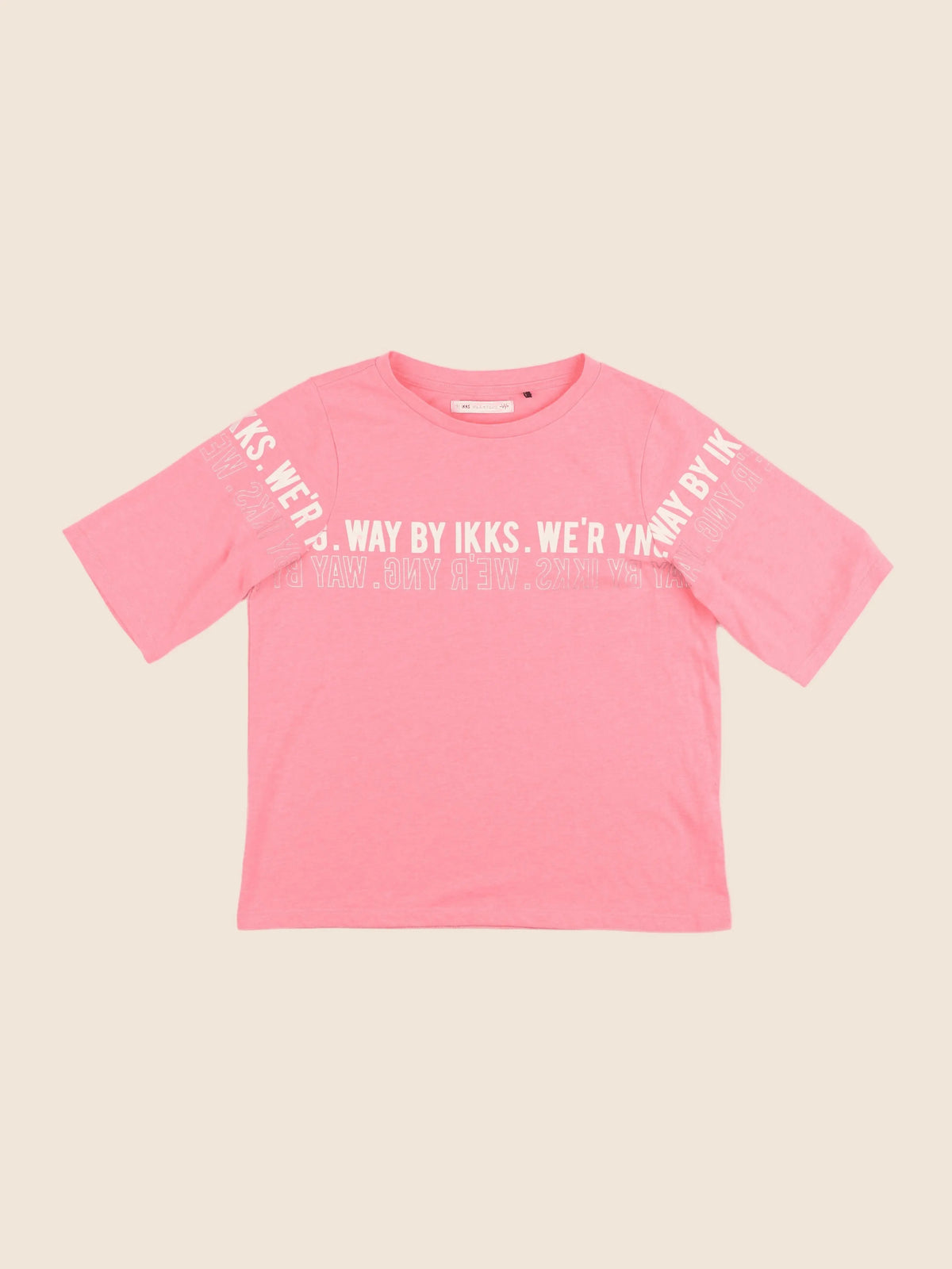 IKKS - tee-shirt rose - 12 ans