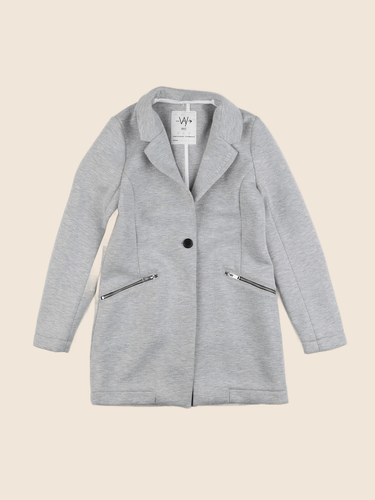 IKKS - manteau gris - 12 ans