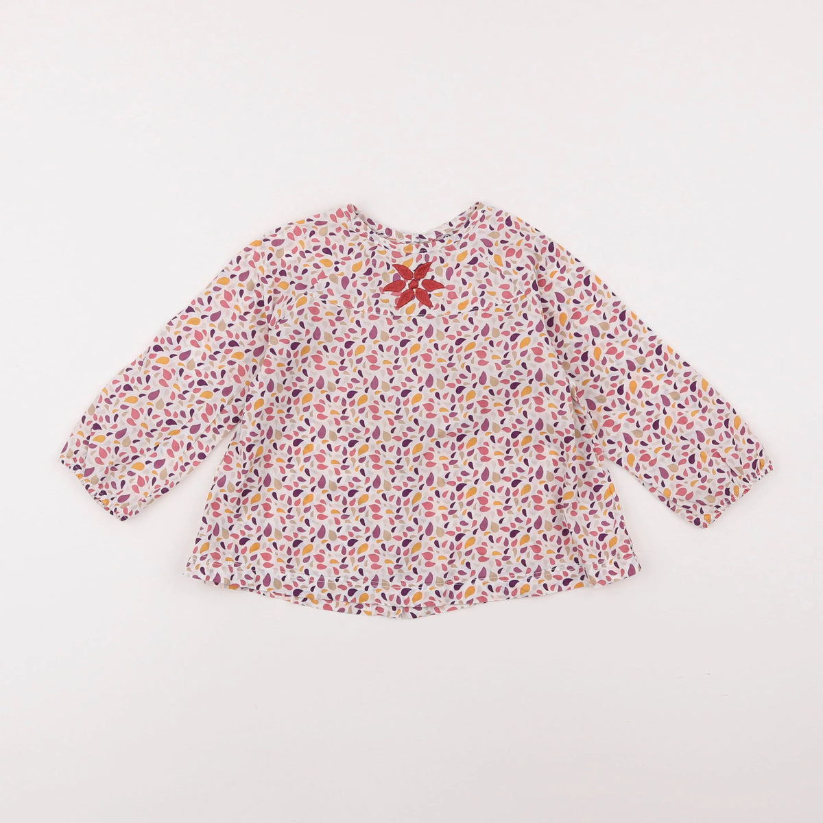 Vertbaudet - blouse multicolore - 2 ans