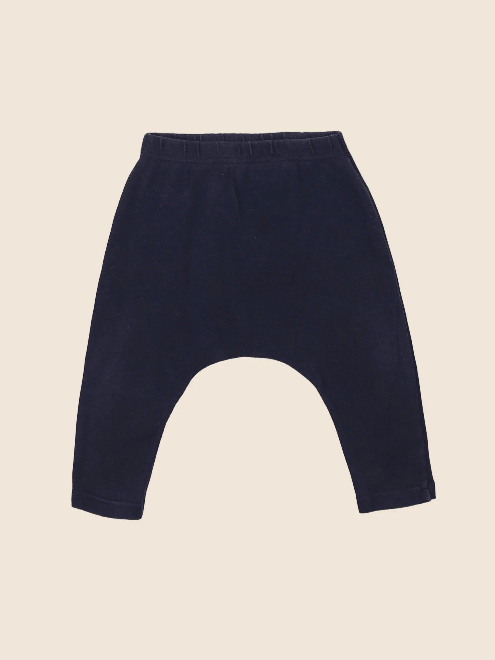 Petit Bateau - sarouel bleu - 6 mois