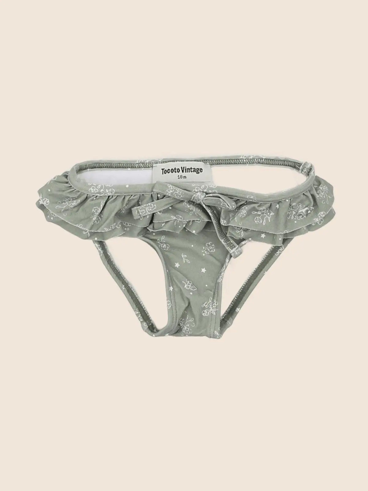 Tocoto vintage - maillot de bain vert - 18 mois