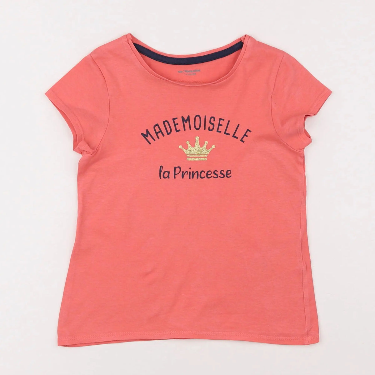 Vertbaudet - tee-shirt rose - 6 ans