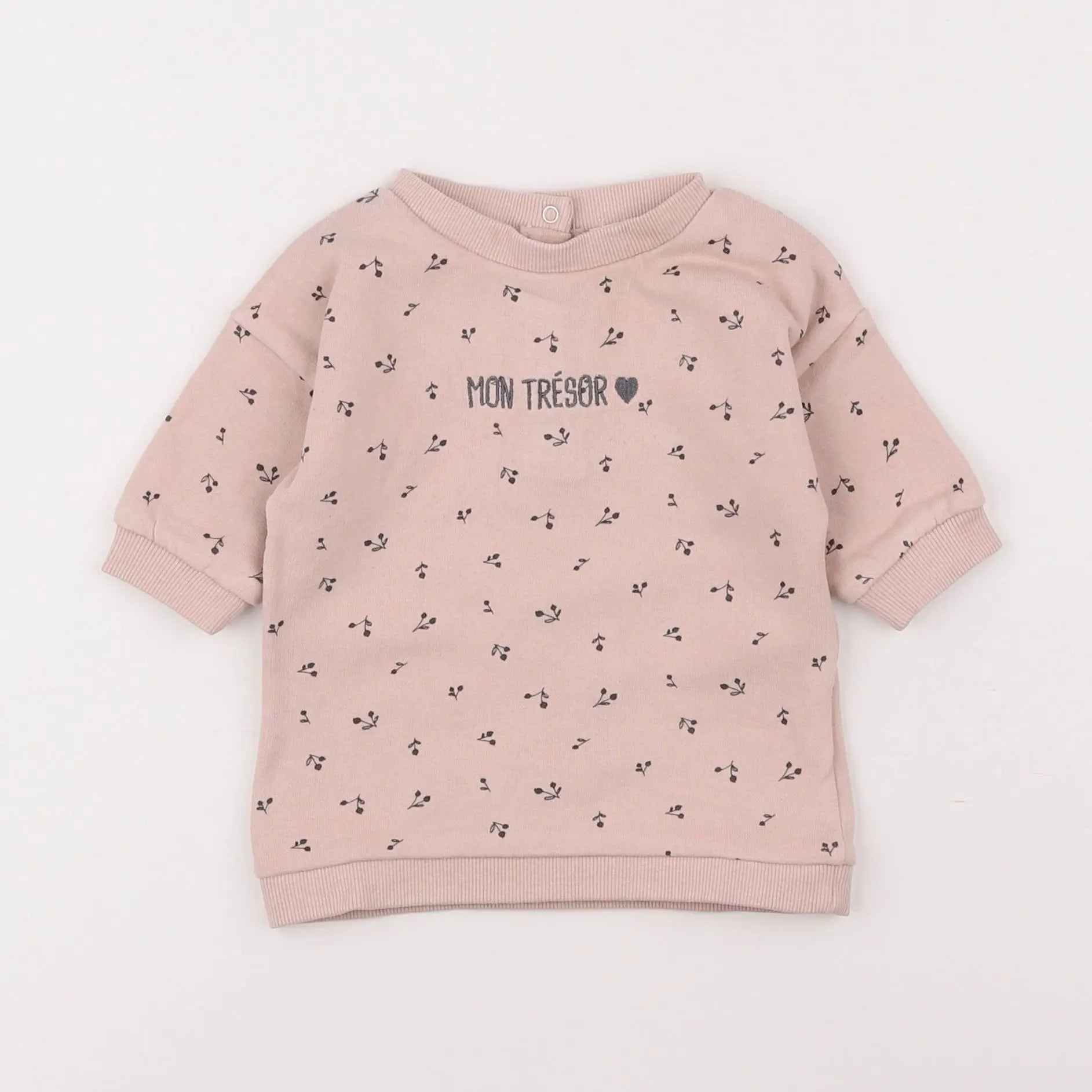 Vertbaudet - robe rose - 3 mois