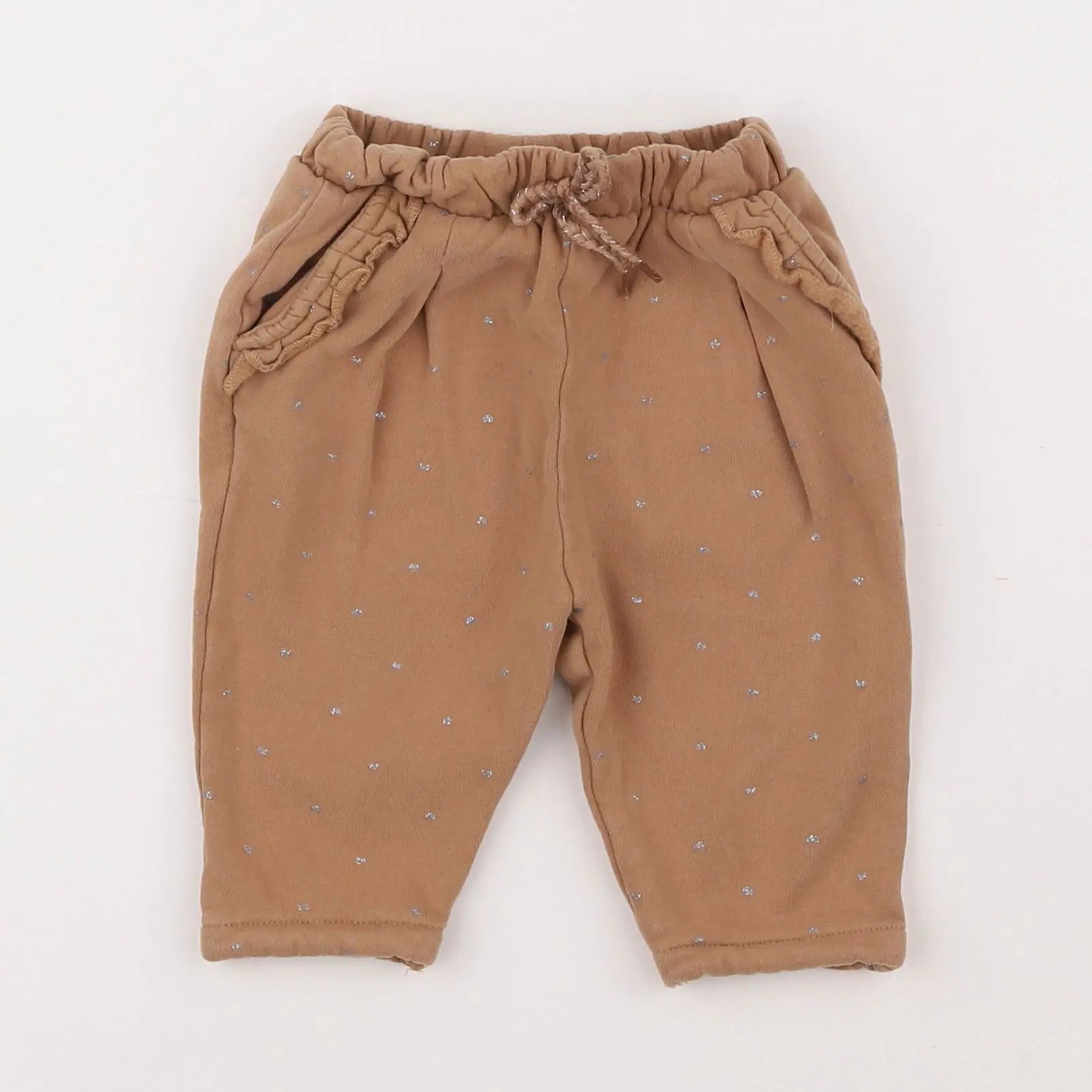 Vertbaudet - jogging marron - 6 mois