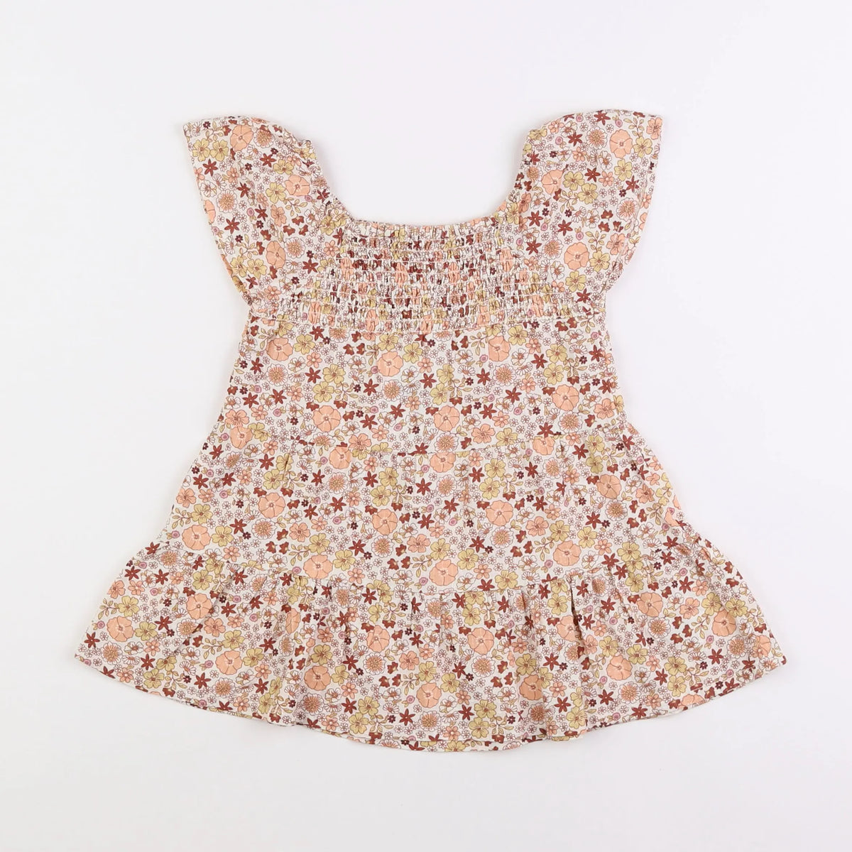 Vertbaudet - robe multicolore - 2 ans