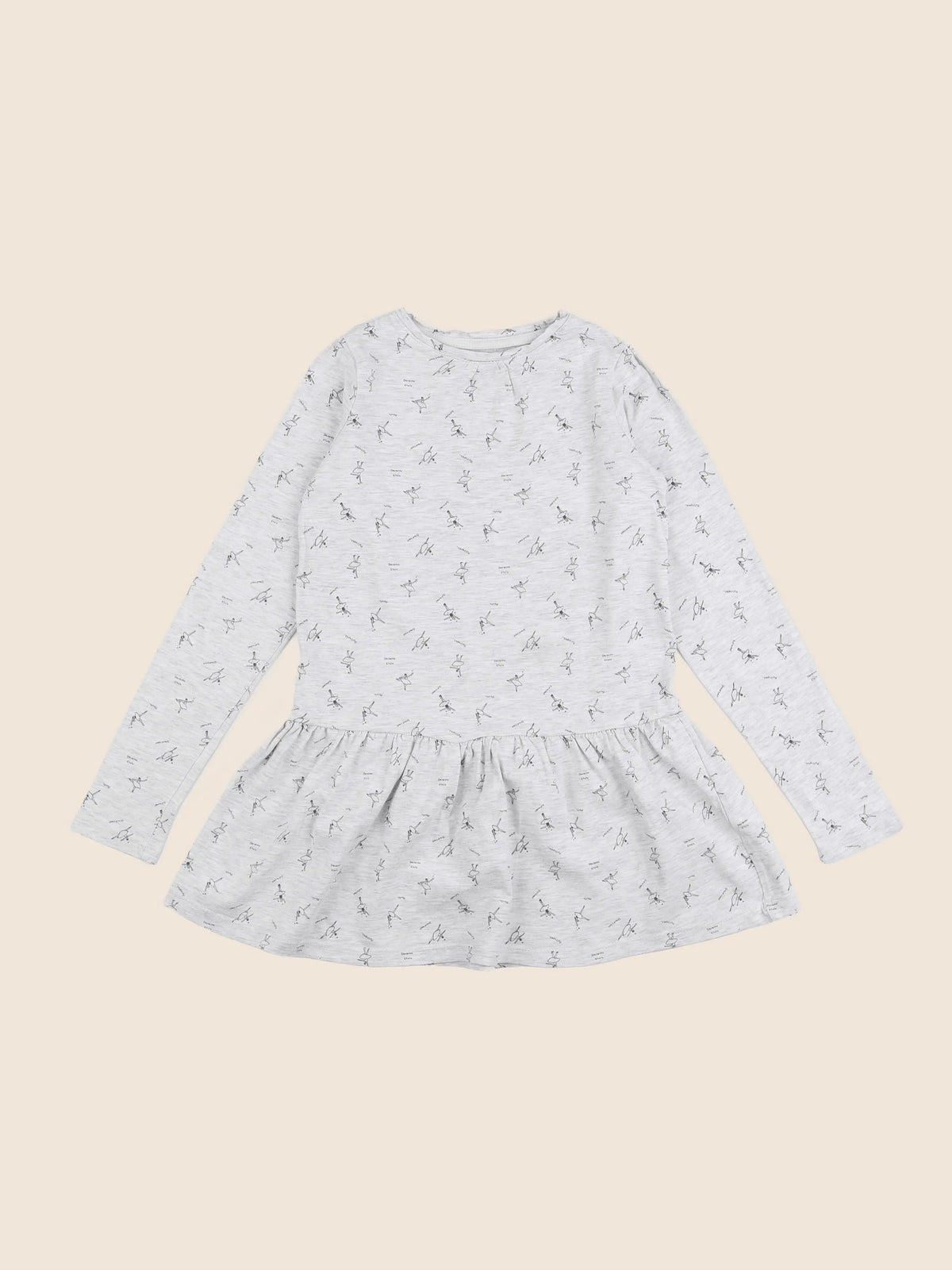 Vertbaudet - robe gris - 10 ans
